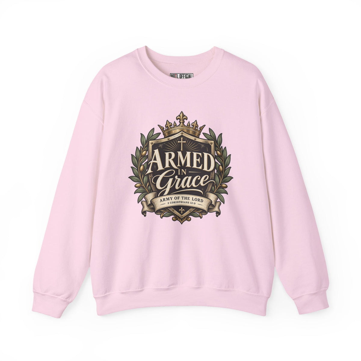 Army of the Lord — Armed in Grace Christian Sweatshirt