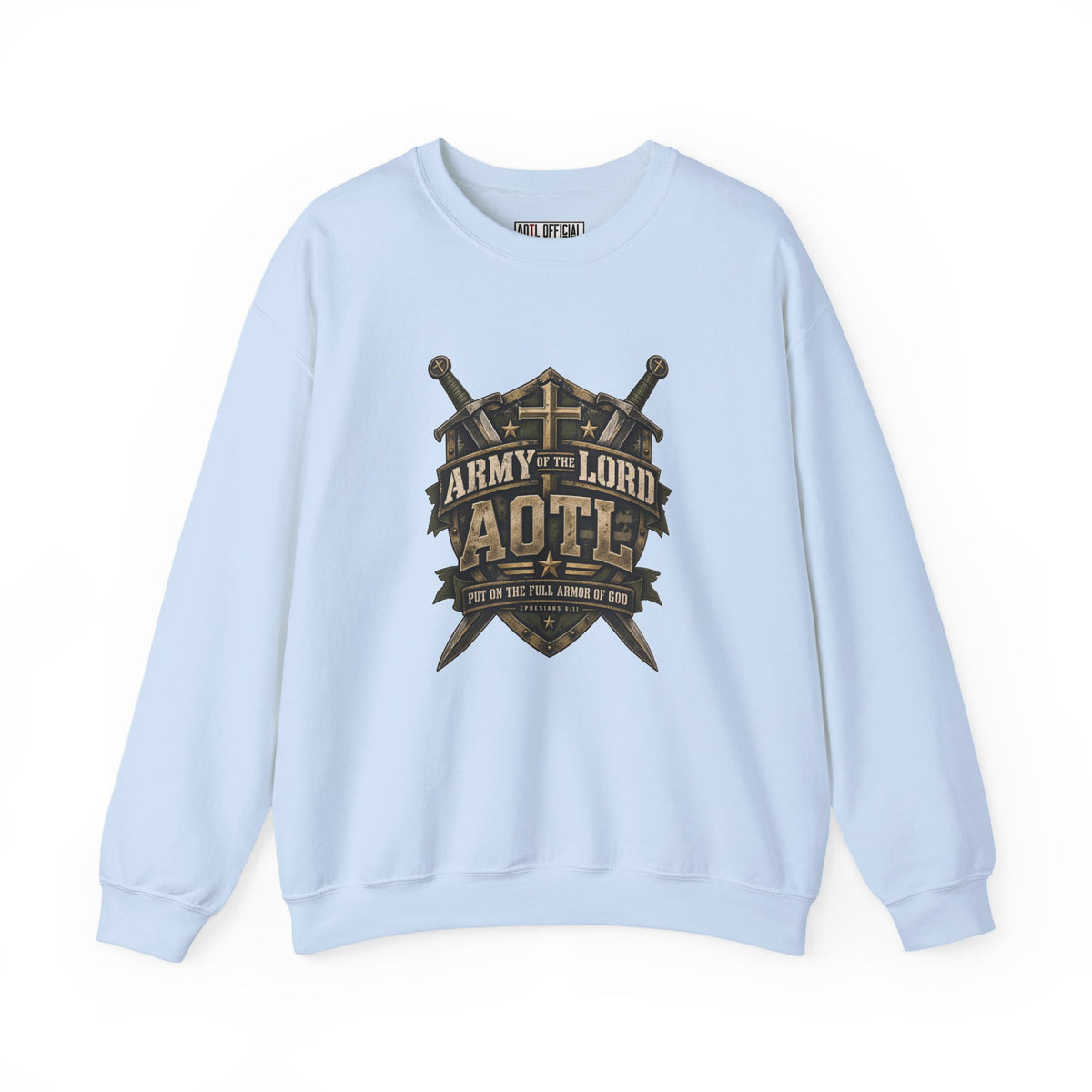 AOTL — Full Armor of God Christian Sweatshirt