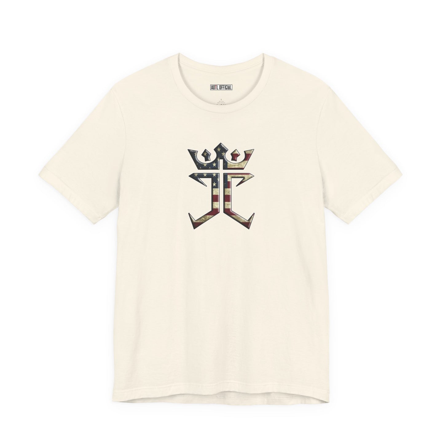 Vintage Jesus Christ Is King In The United States Unisex Short Sleeve Tee