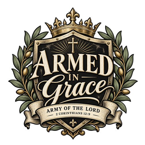 Army of the Lord — Armed in Grace Christian Hoodie