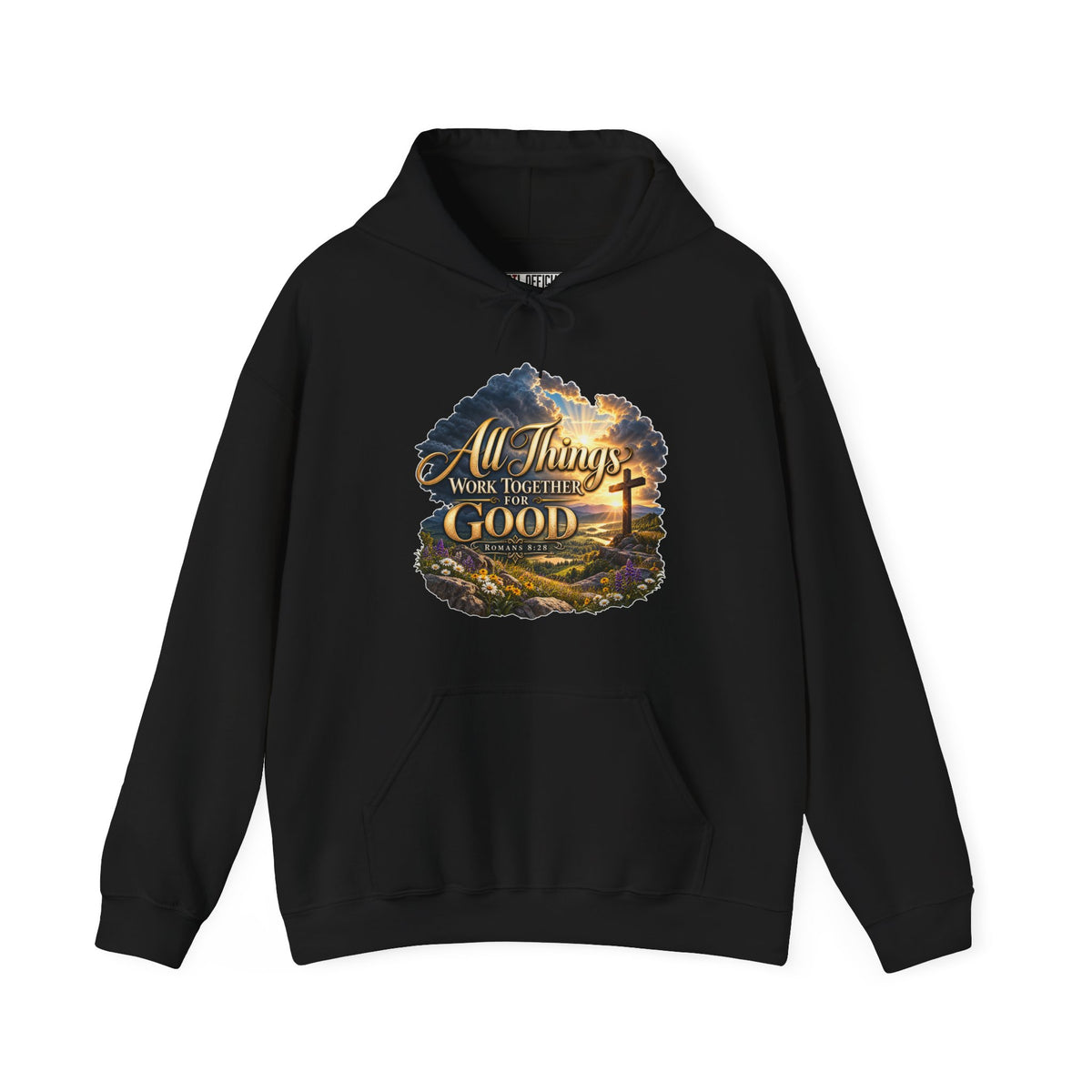 All Things Work Together for Good – Romans 8:28 Christian Hoodie