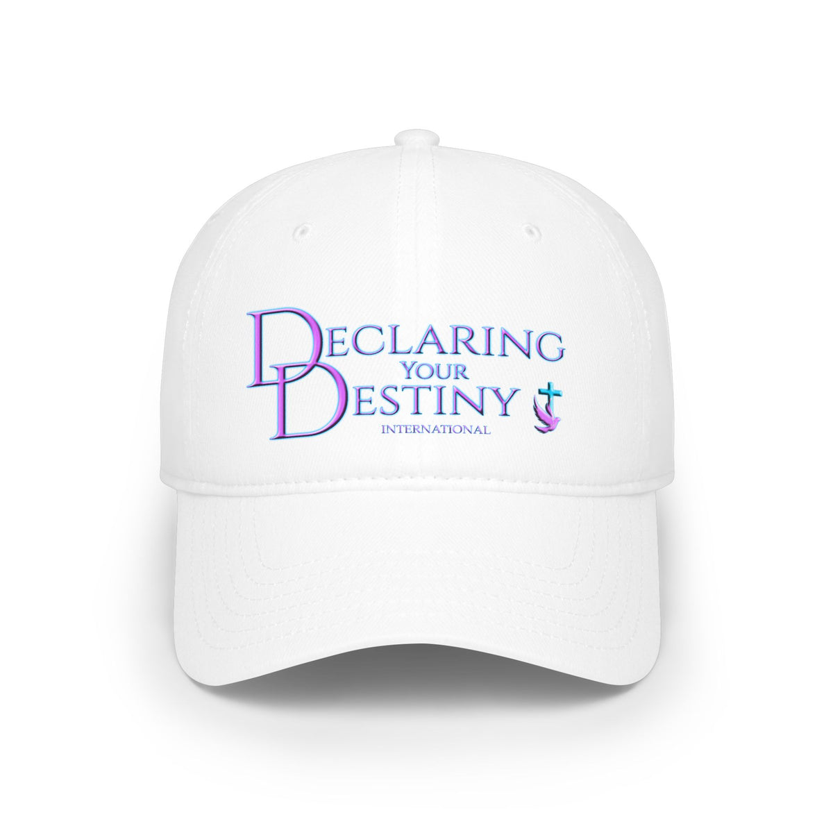 Lilac & Teal Declaring Your Destiny Baseball Cap