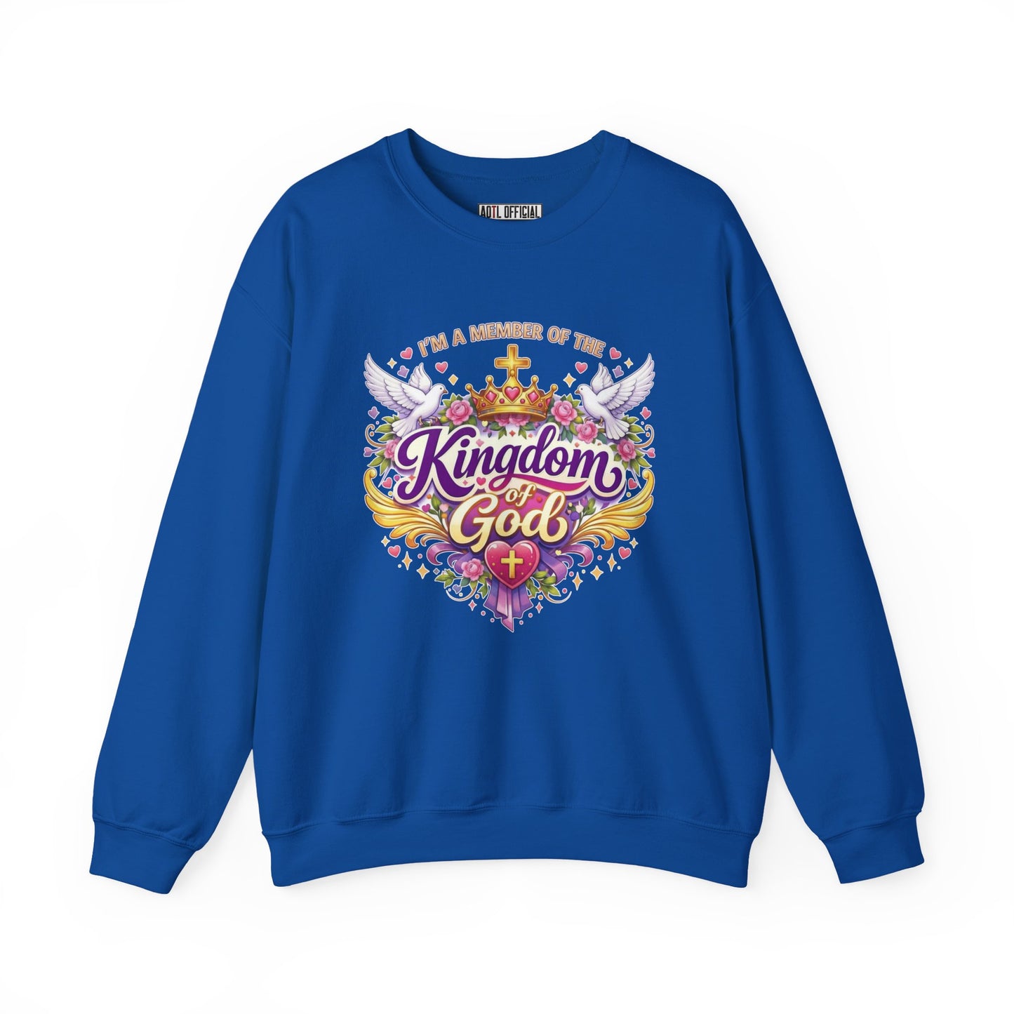 Member of the Kingdom of God Nature Edition Unisex Heavy Blend™ Crewneck Sweatshirt
