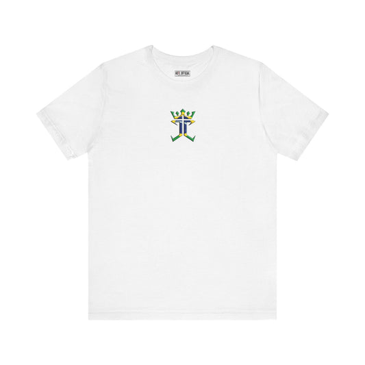 Christ Is King In Brazil Unisex Short Sleeve Tee