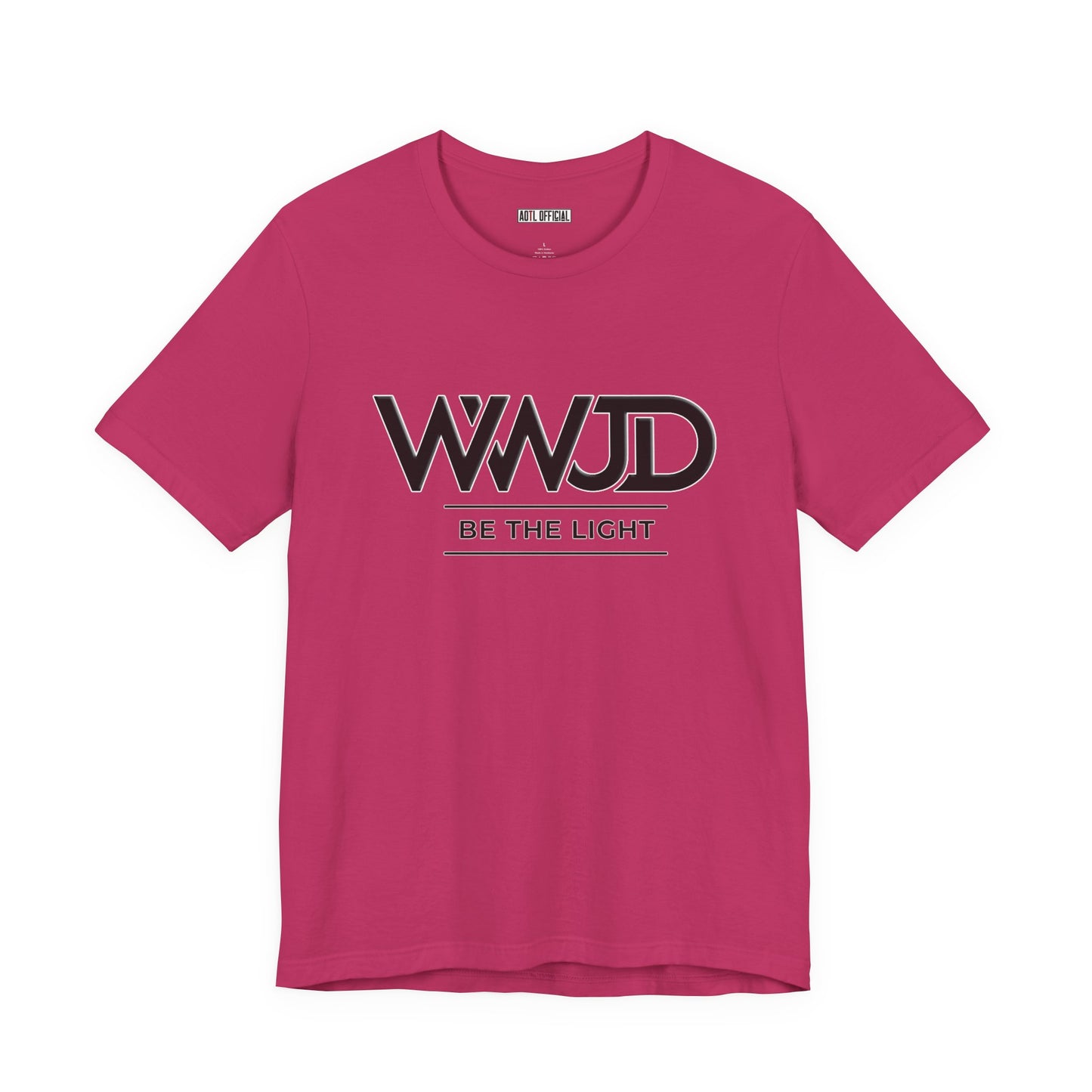 WWJD Faith Reminder Unisex Short Sleeve Tee