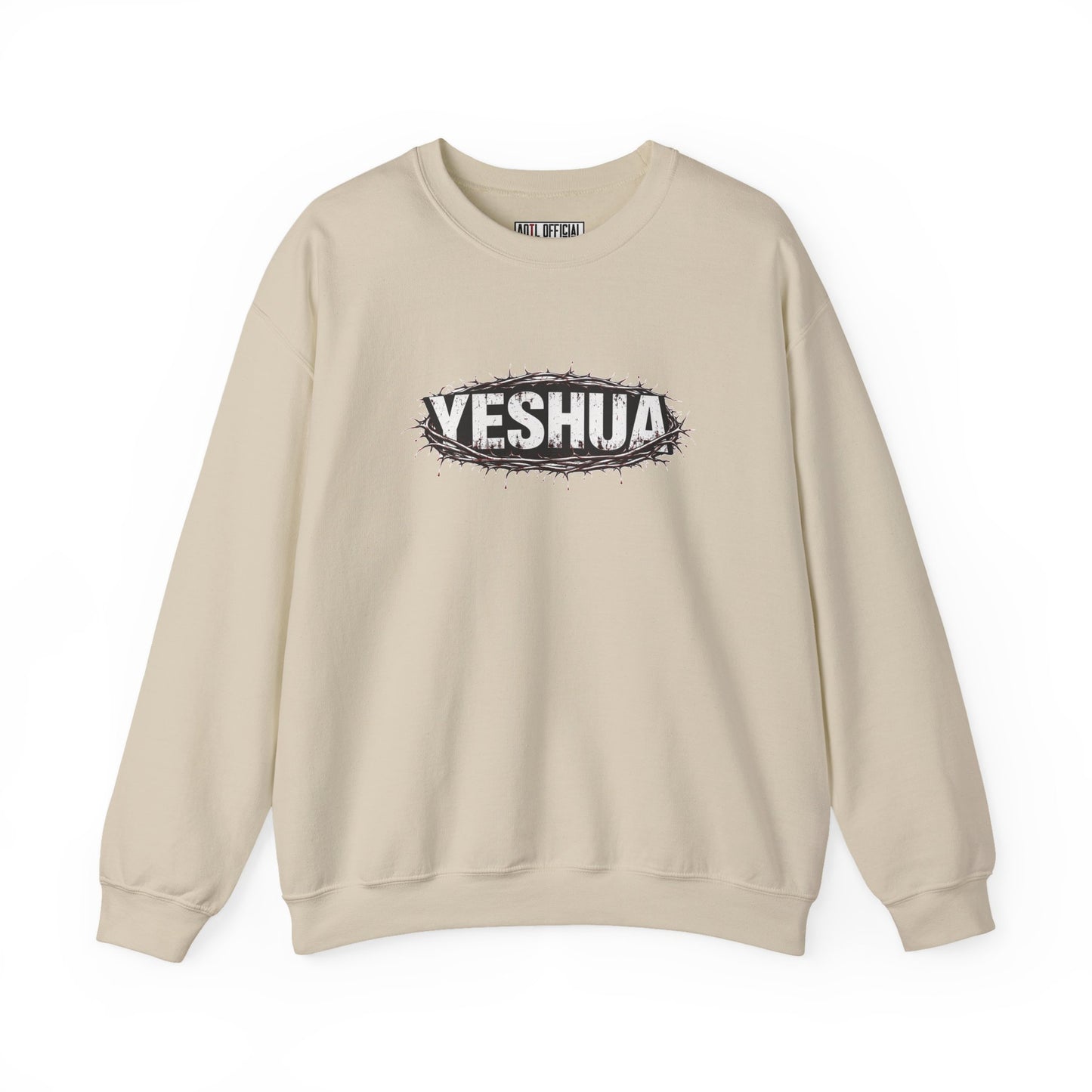 Yeshua Crown Of Thorns Christian Sweatshirt