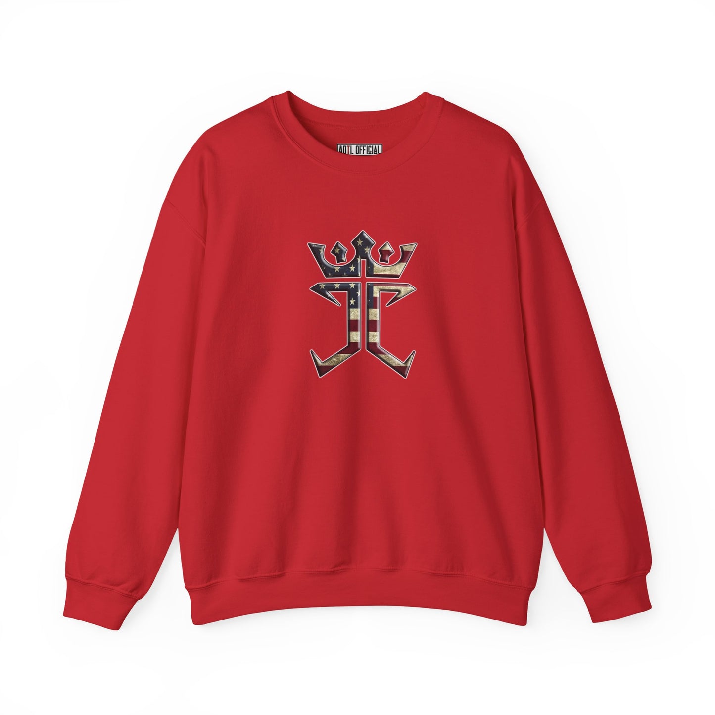Jesus Christ is King of the USA Vintage Unisex Heavy Blend™ Crewneck Sweatshirt