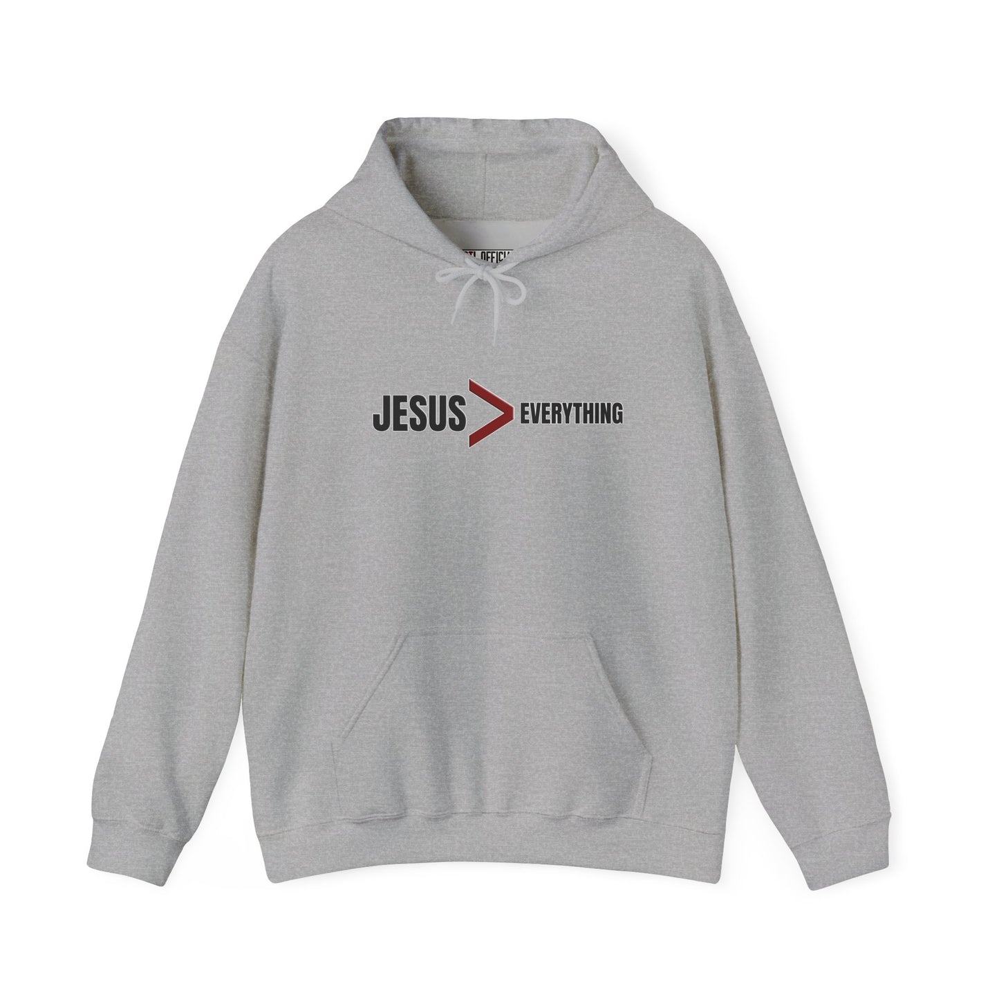 Jesus > Everything Christian Hoodie