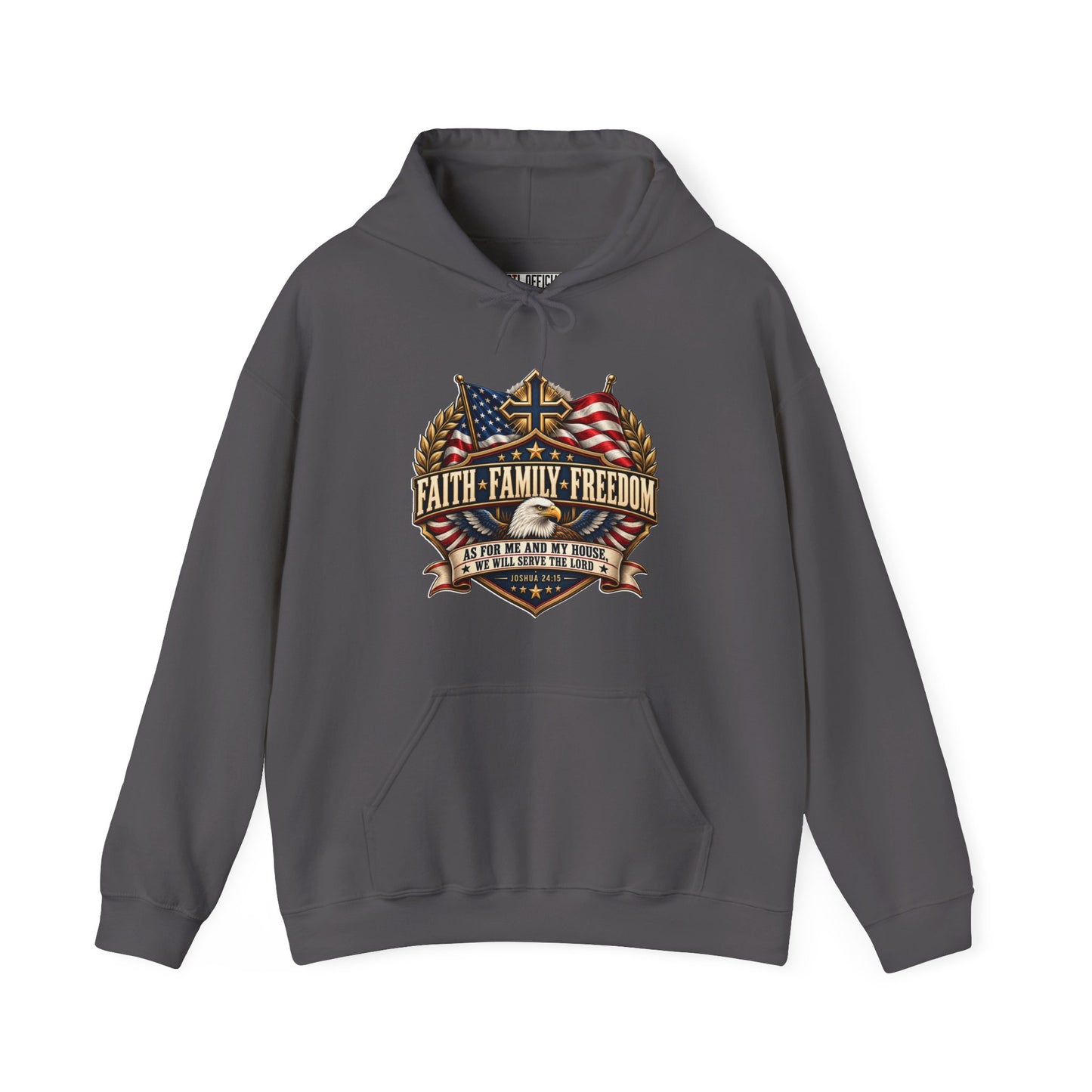 Faith. Family. Freedom. Christian Hoodie
