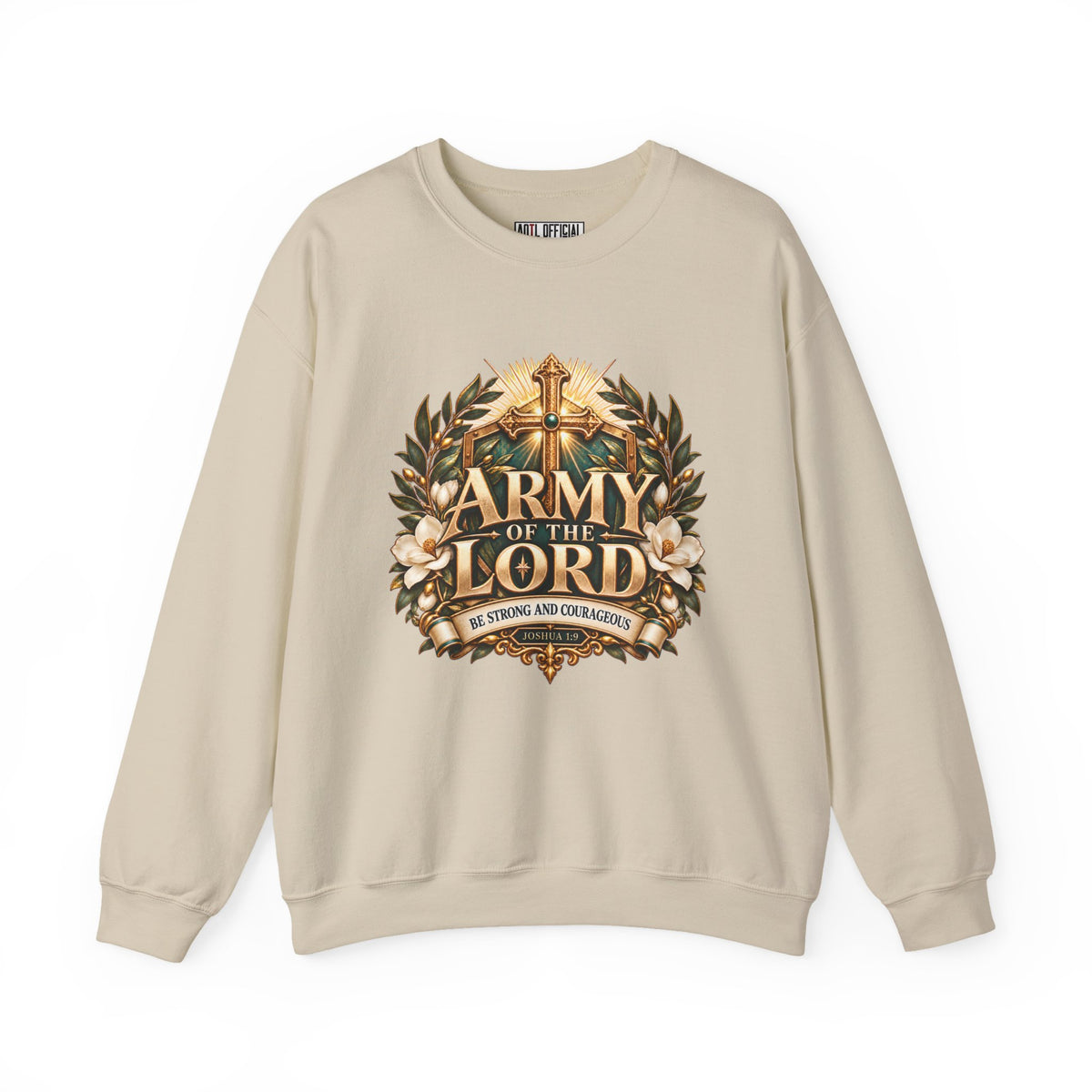Army of the Lord — Strong and Courageous Christian Sweatshirt