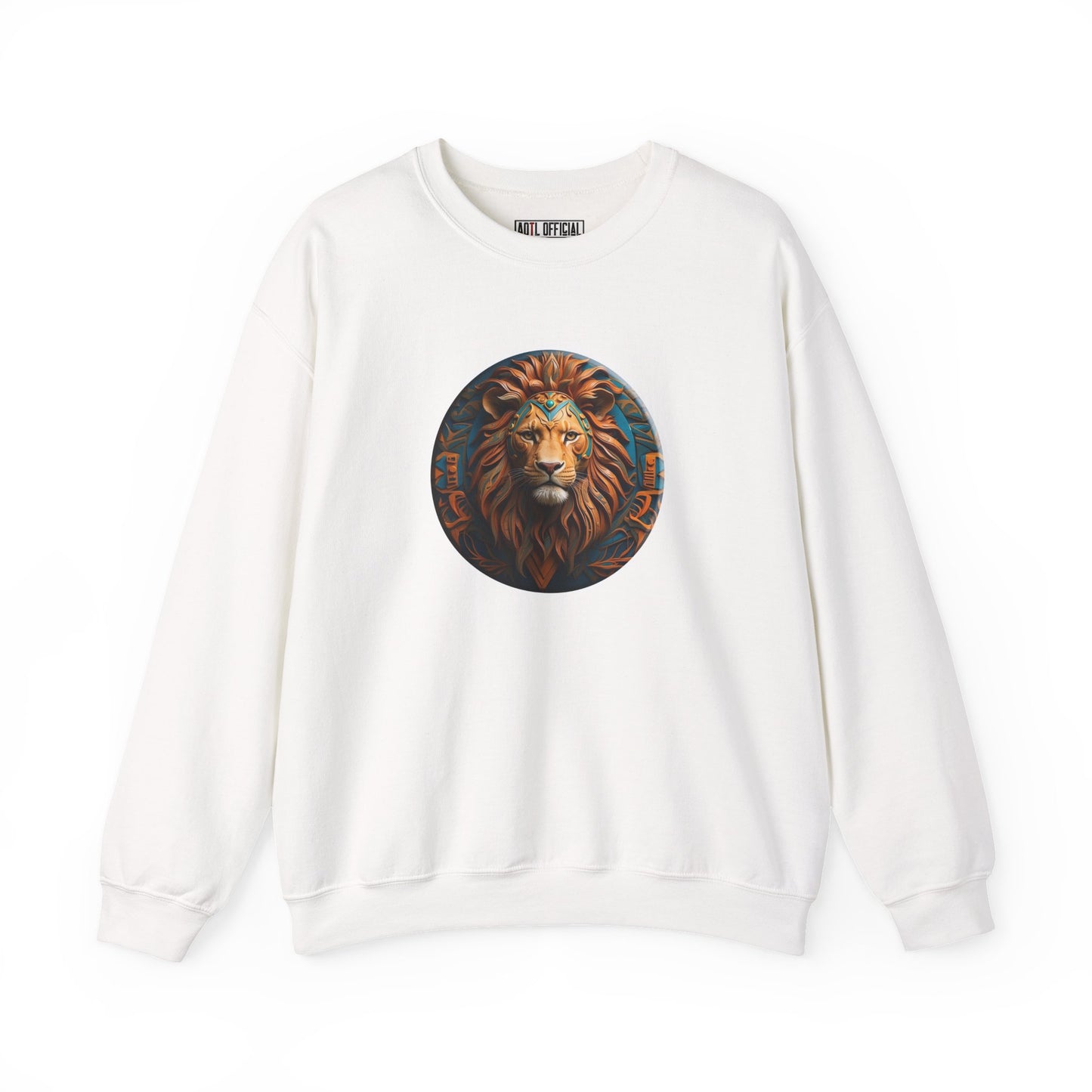Lionhearted Savior Lion of Judah  Unisex Heavy Blend™ Crewneck Sweatshirt