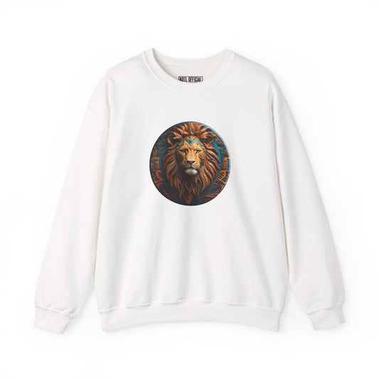 Lionhearted Savior Lion of Judah  Unisex Heavy Blend™ Crewneck Sweatshirt