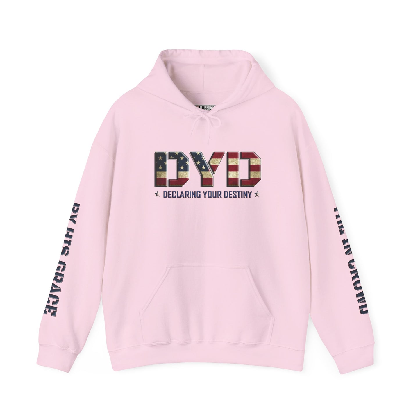 DYD USA In Crowd, By his Grace Unisex Heavy Blend™ Hooded Sweatshirt