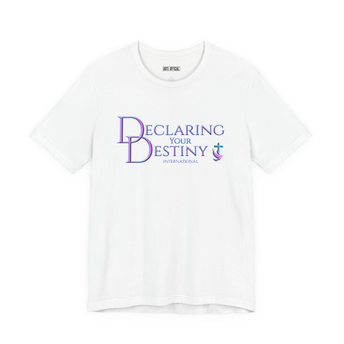Declaring Your Destiny Purple logo/2 Corinthians 5:7