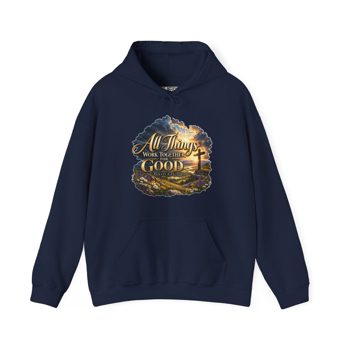 All Things Work Together for Good – Romans 8:28 Christian Hoodie