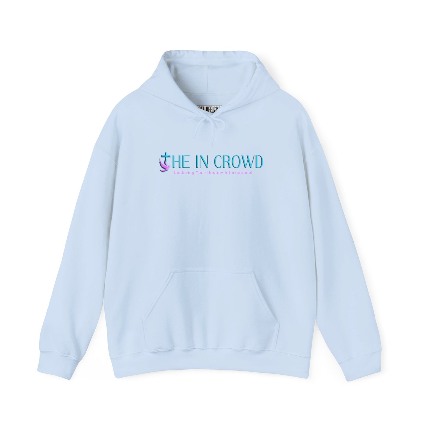 Lilac/Teal The In Crowd DYD Unisex Heavy Blend™ Hooded Sweatshirt
