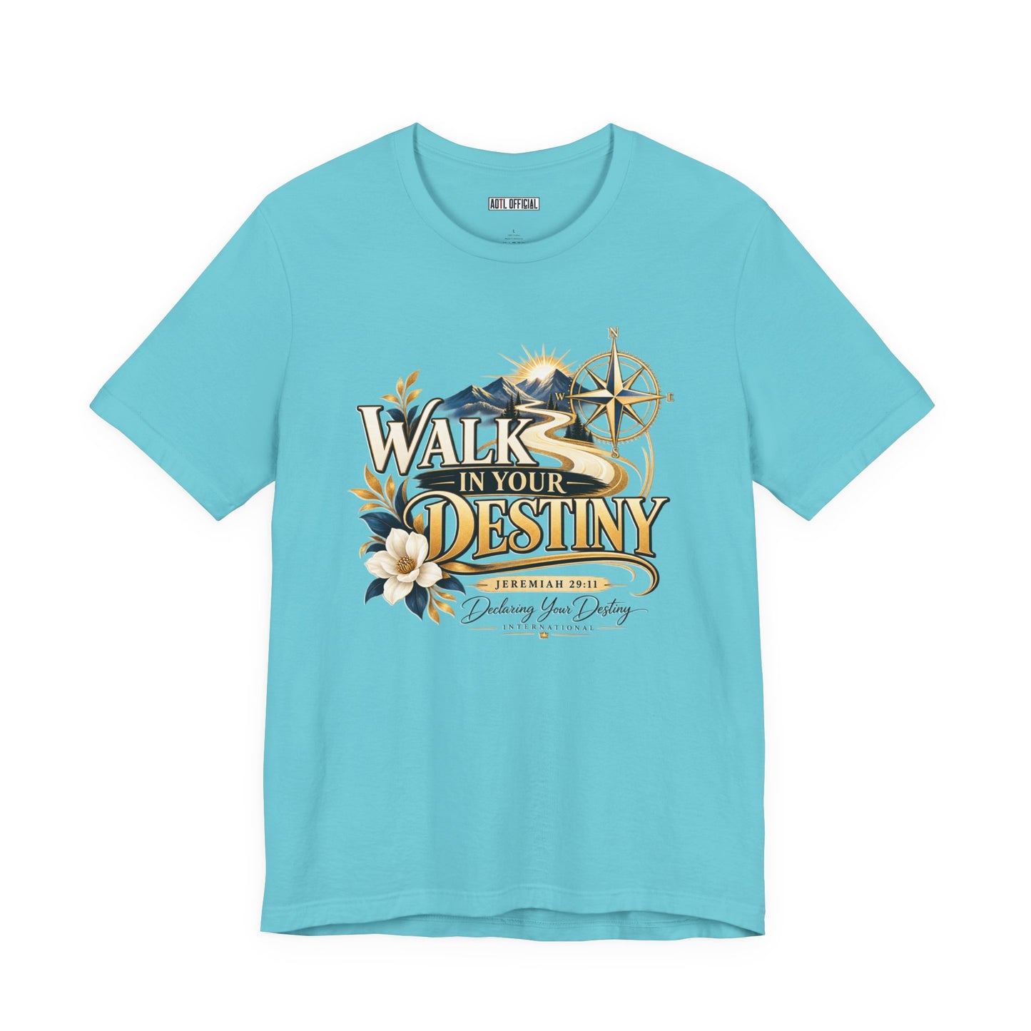 Walk in Your Destiny DYDI Christian T-shirt