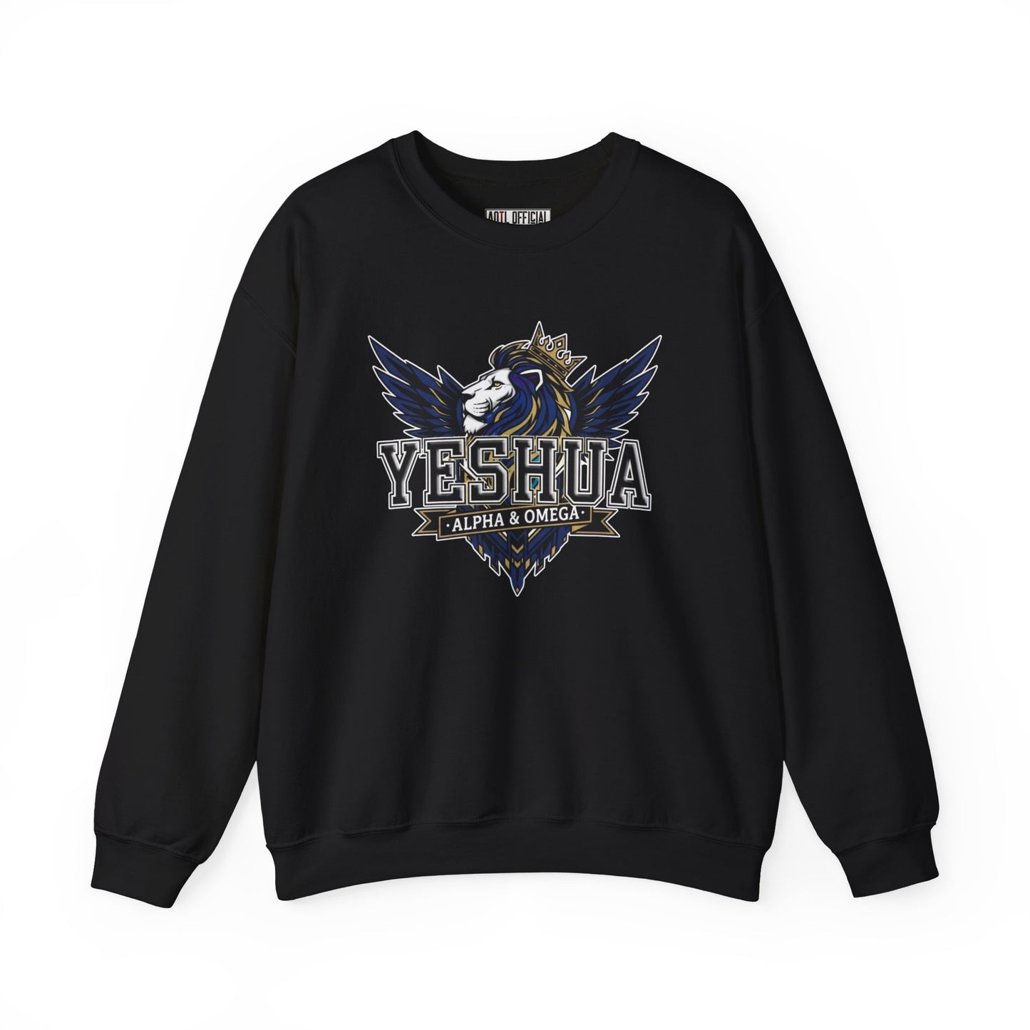 Yeshua: Lion of Judah Reigns Unisex Heavy Blend™ Crewneck Sweatshirt