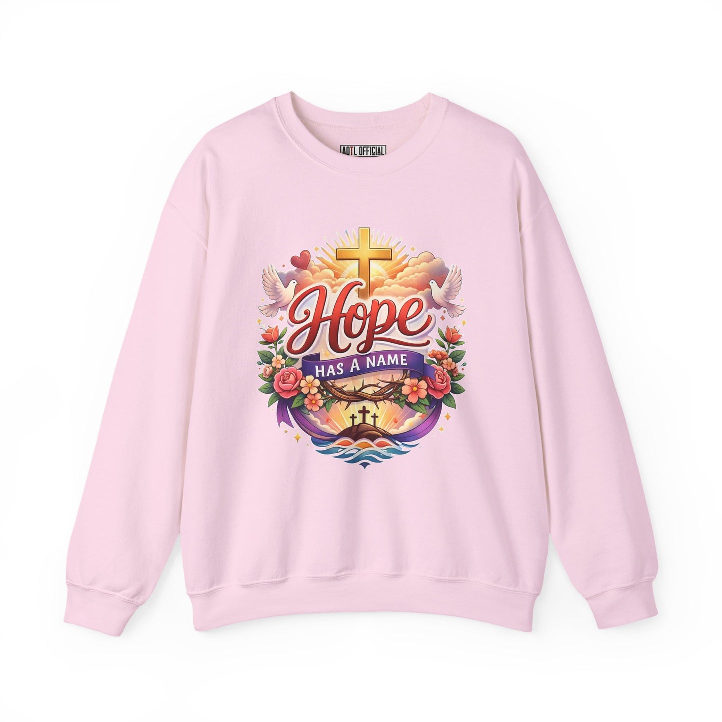 Hope Has A Name Nature Edition Unisex Heavy Blend™ Crewneck Sweatshirt