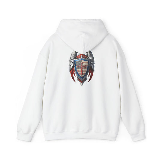 Declaring Your Destiny USA/ Winged Guardian Unisex Heavy Blend™ Hooded Sweatshirt