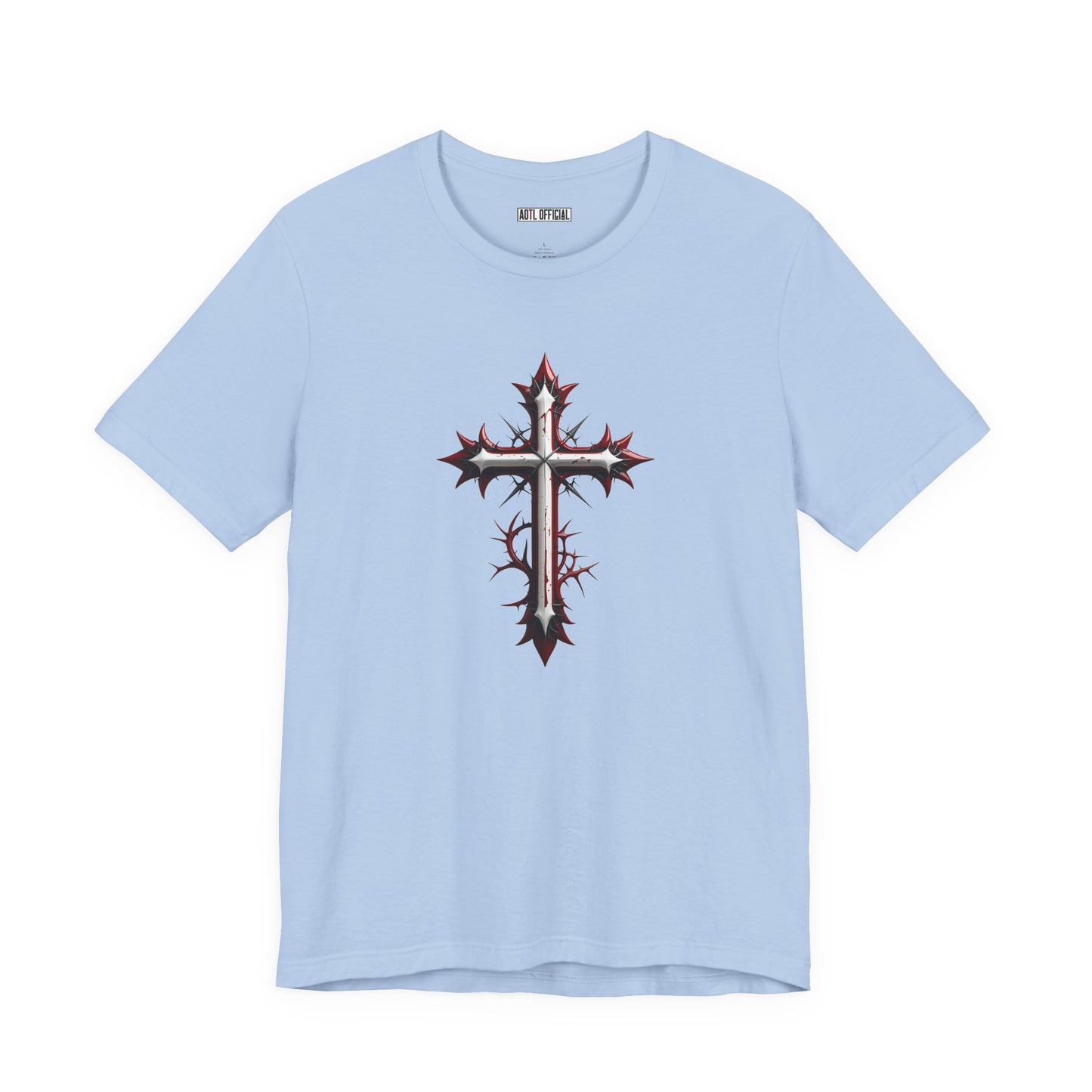 Sacrificial Redemption  Edgy Christian Unisex Short Sleeve Tee
