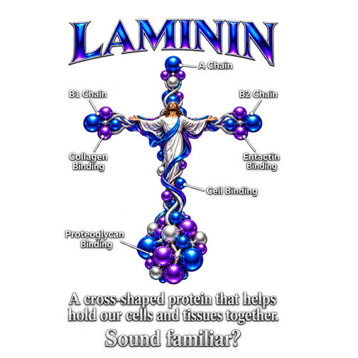 LAMININ Cross Design –  Christian Long Sleeve Shirt