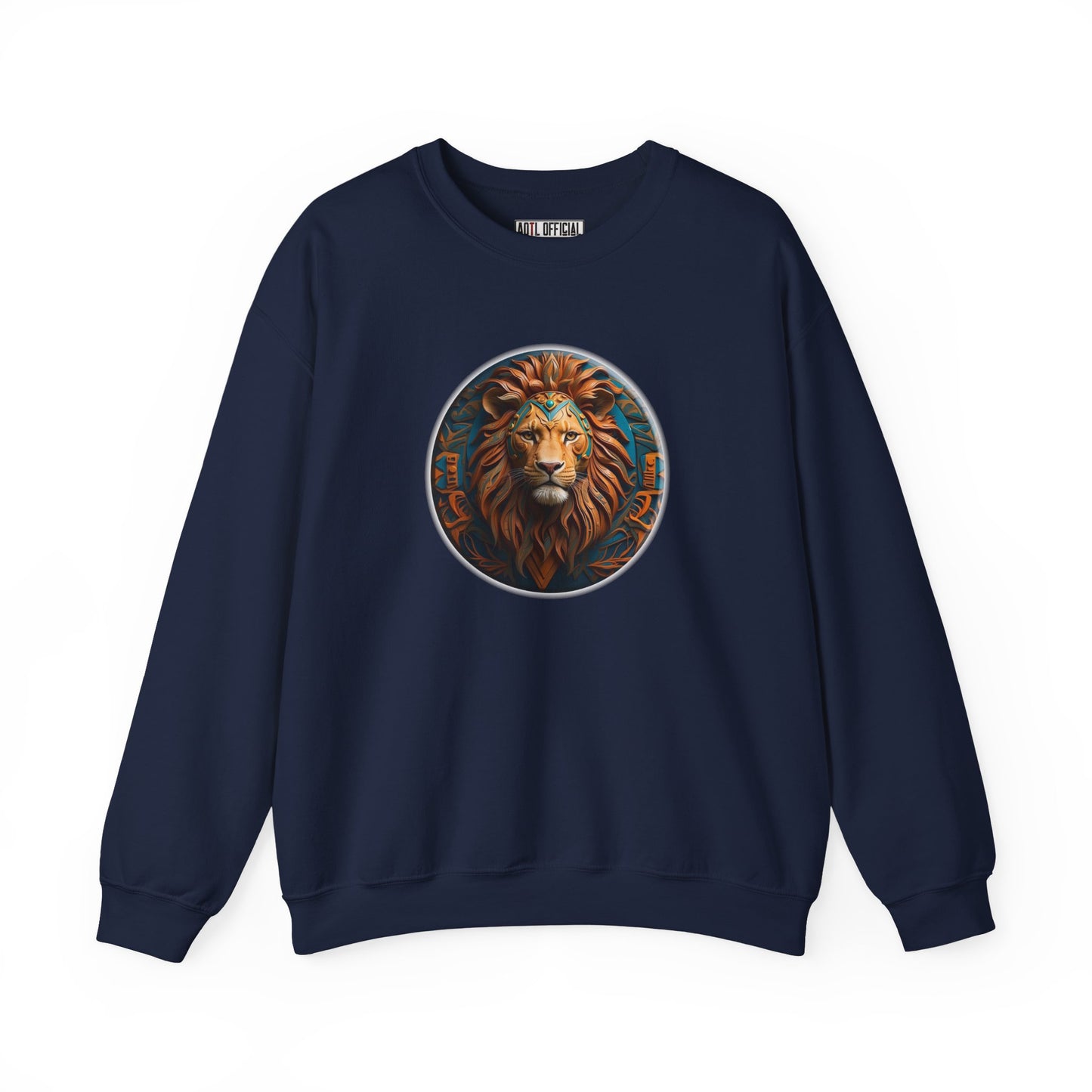 Lionhearted Savior Lion of Judah  Unisex Heavy Blend™ Crewneck Sweatshirt