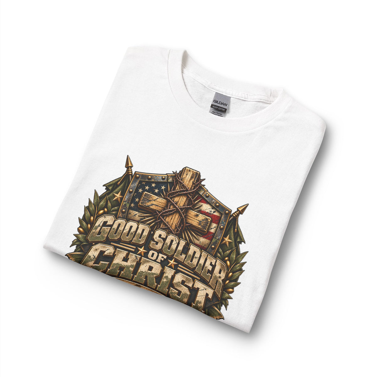 Good Soldier of Christ — Endure Hardness Christian Long Sleeve Shirt