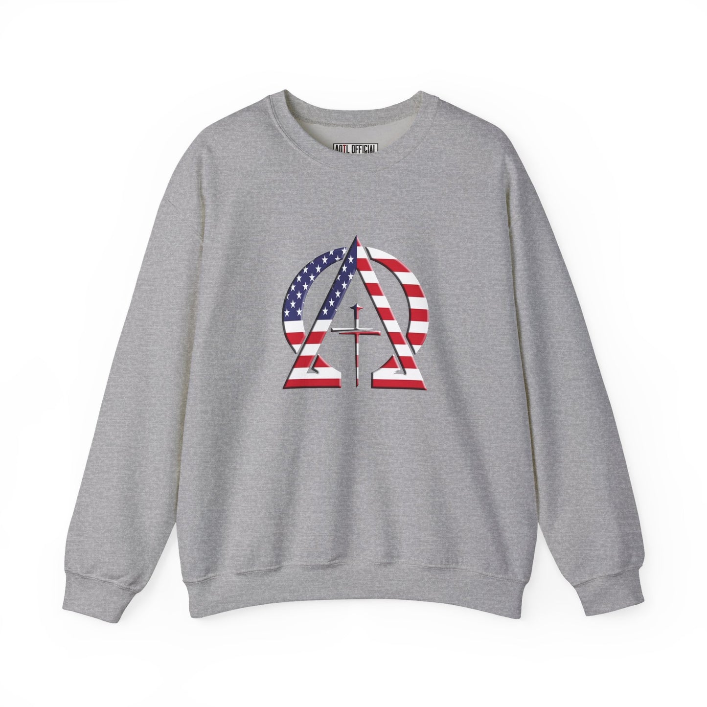 Alpha & Omega USA Unisex Heavy Blend™ Crewneck Sweatshirt