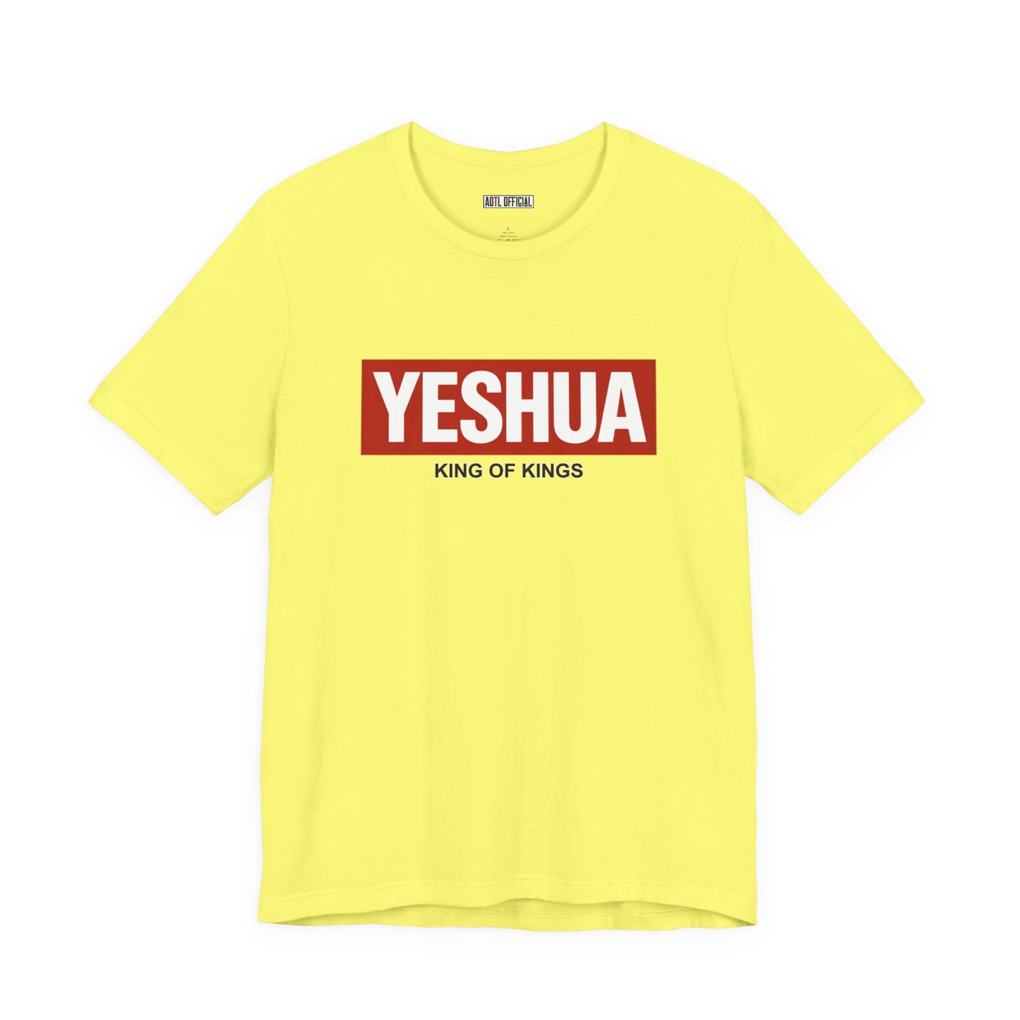 Yeshua Box Logo Classic Unisex Short Sleeve Tee
