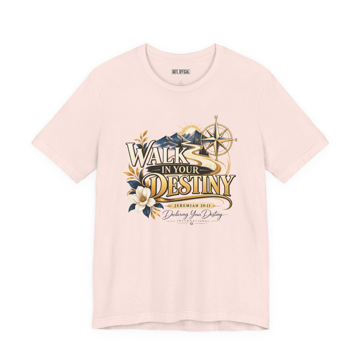 Walk in Your Destiny DYDI Christian T-shirt