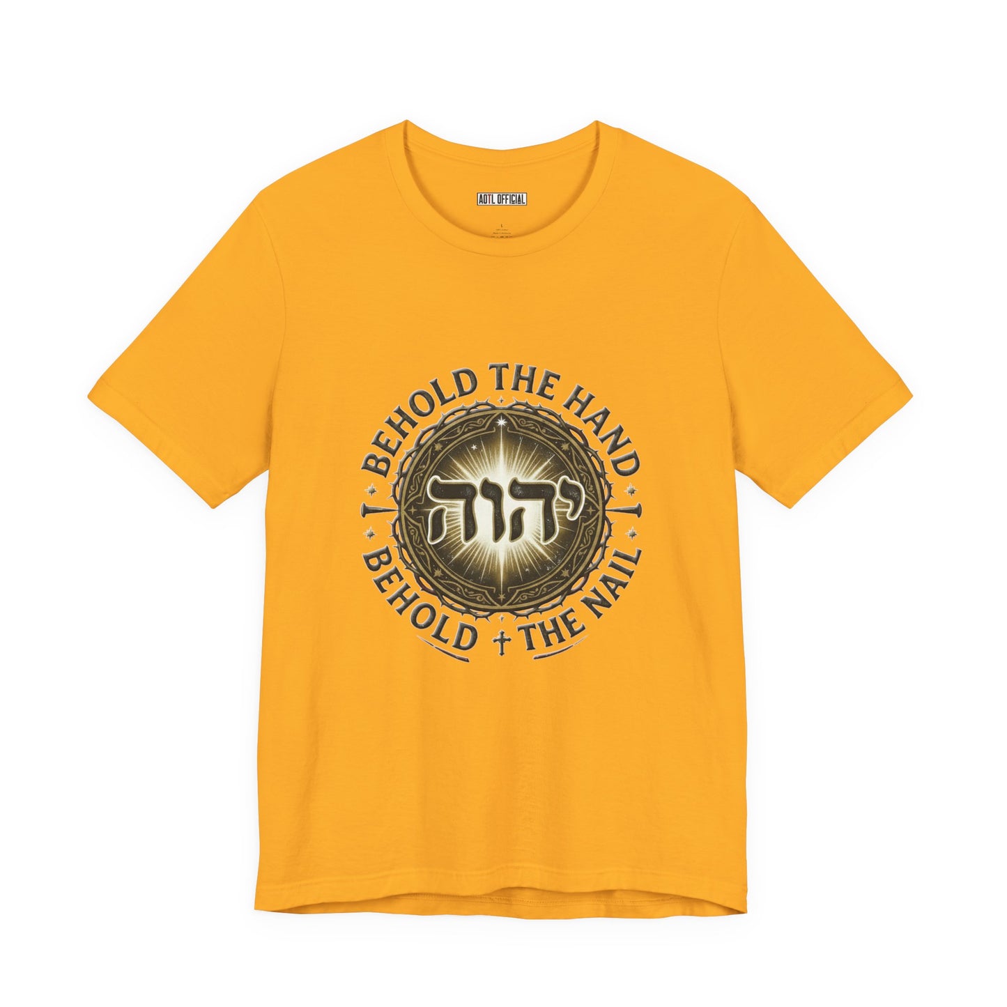 Behold The Hand, Behold The Nail Classic Unisex Short Sleeve Tee