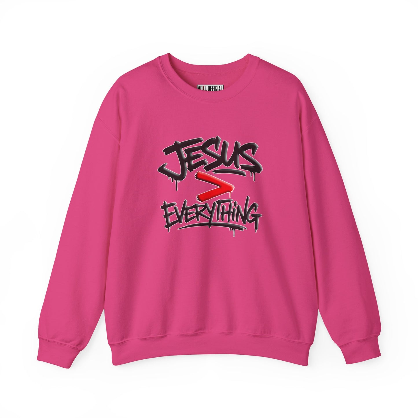 Jesus > Everything Graffiti Christian Sweatshirt