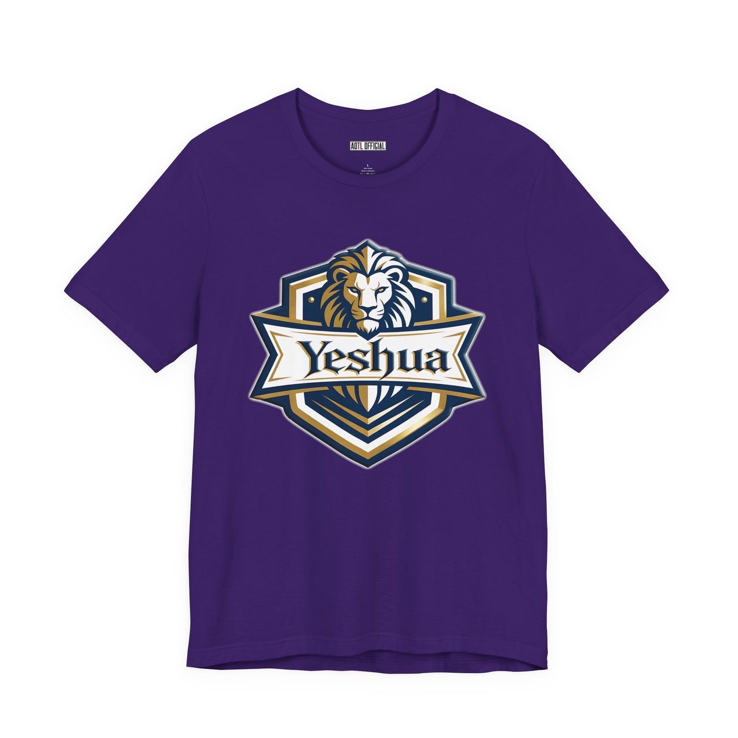 Yeshua Strength Crest  Unisex Short Sleeve Tee