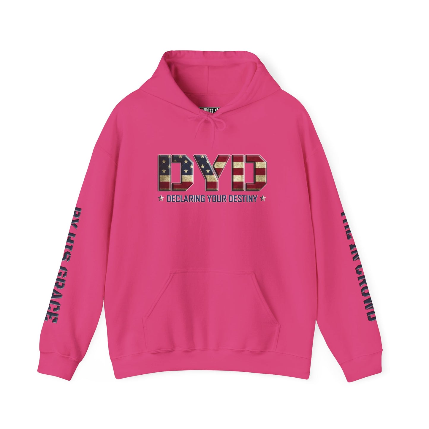DYD USA In Crowd, By his Grace Unisex Heavy Blend™ Hooded Sweatshirt
