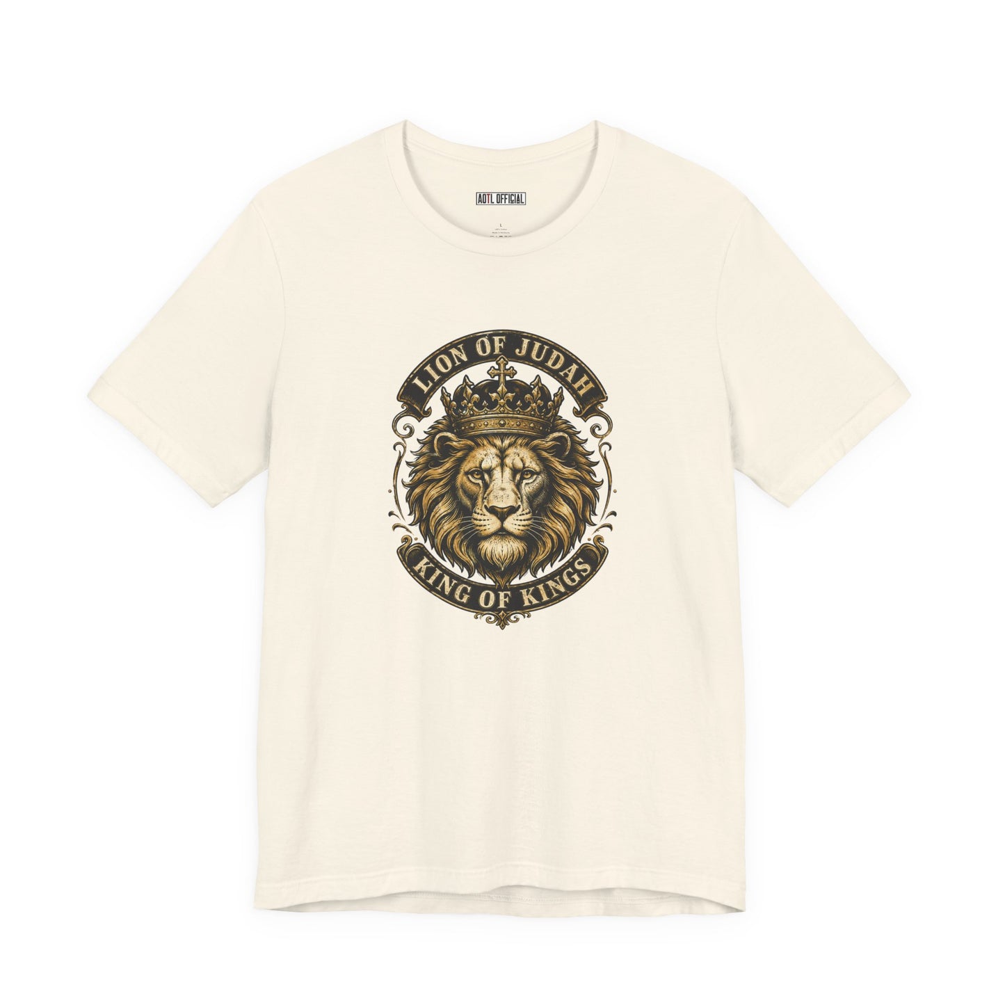 Lion of Judah – King of Kings Christian T-shirt