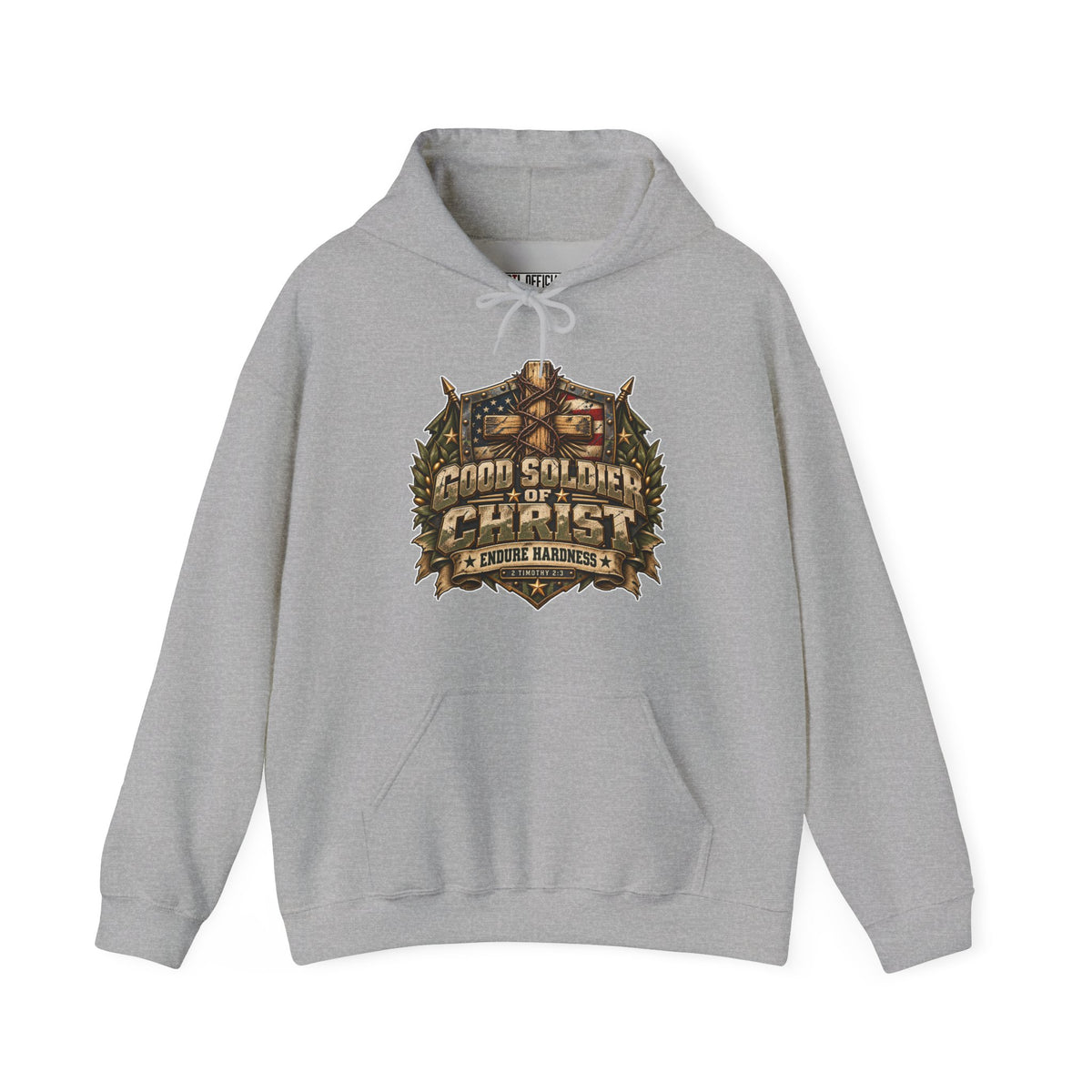 Good Soldier of Christ — Endure Hardness Christian Hoodie