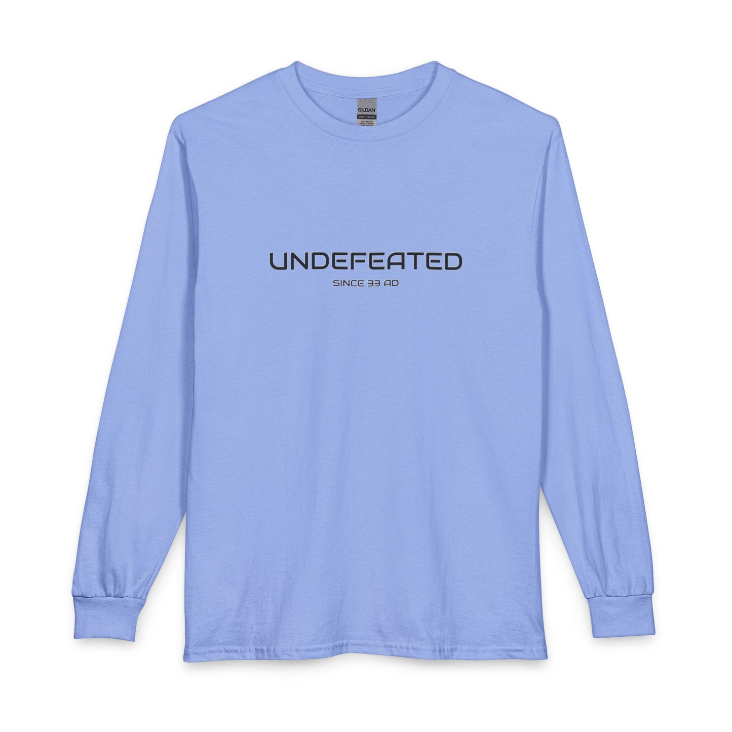 Undefeated Since 33 AD Classic Christian Long Sleeve Shirt