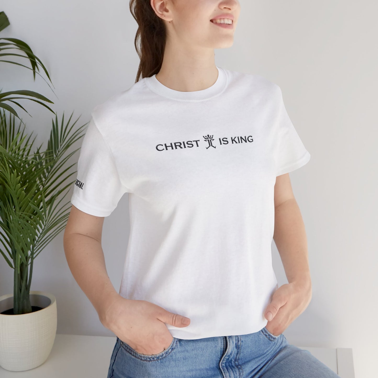 Christ is King Unisex Christian T-shirt