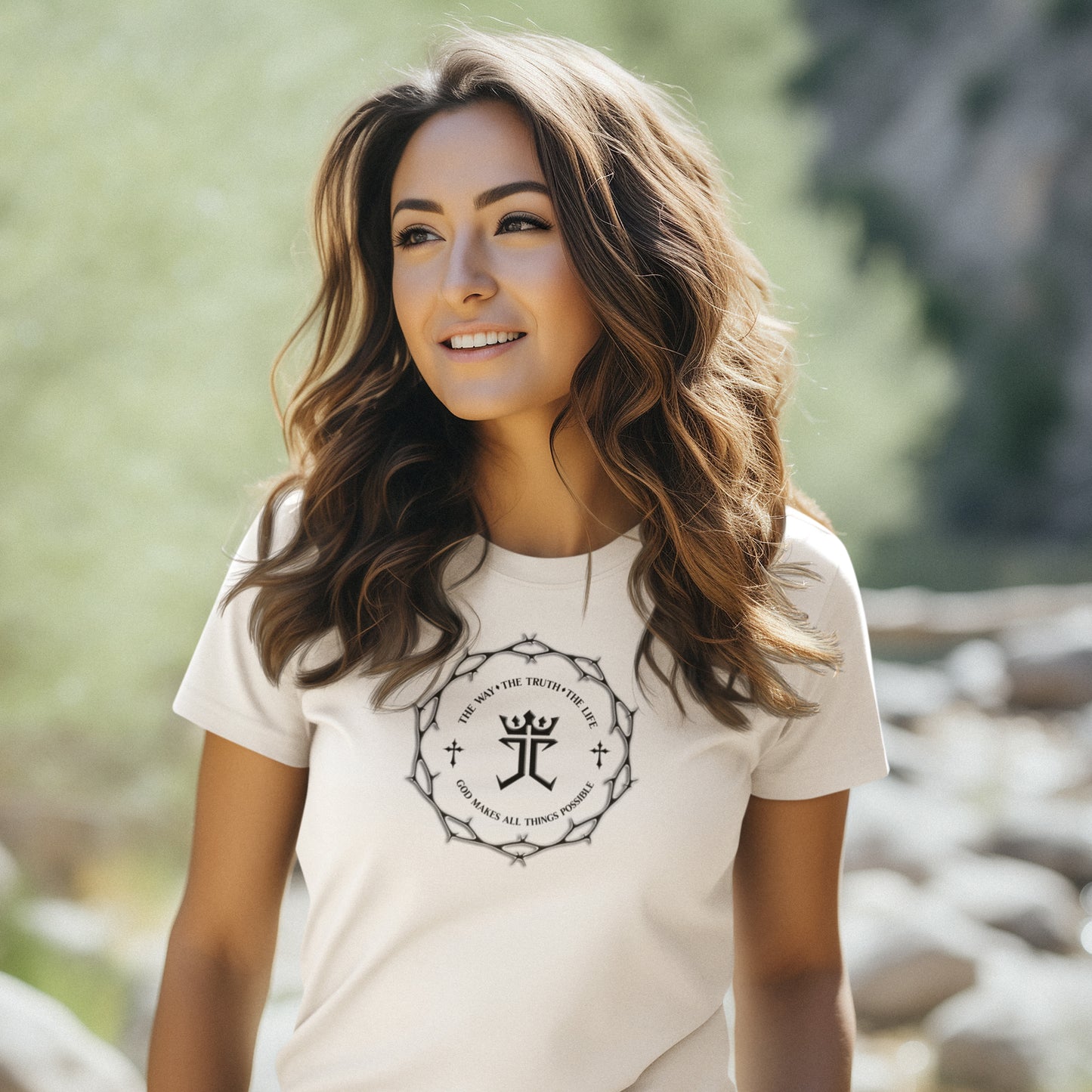 Jesus Christ’s Crown of Thorns Unisex  Short Sleeve Tee