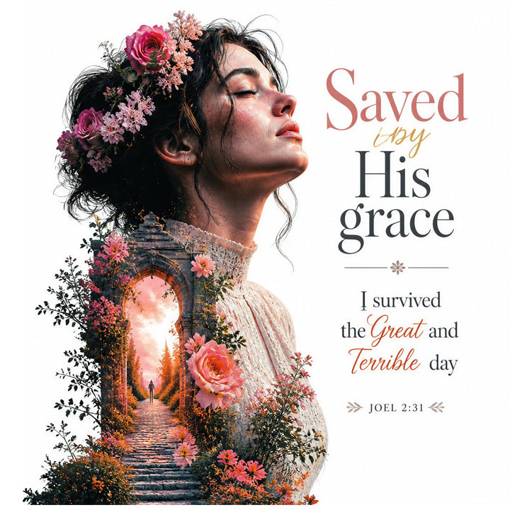 Pathway of Grace – I Survived the Great and Terrible Day (Joel 2:31) Christian Sweatshirt