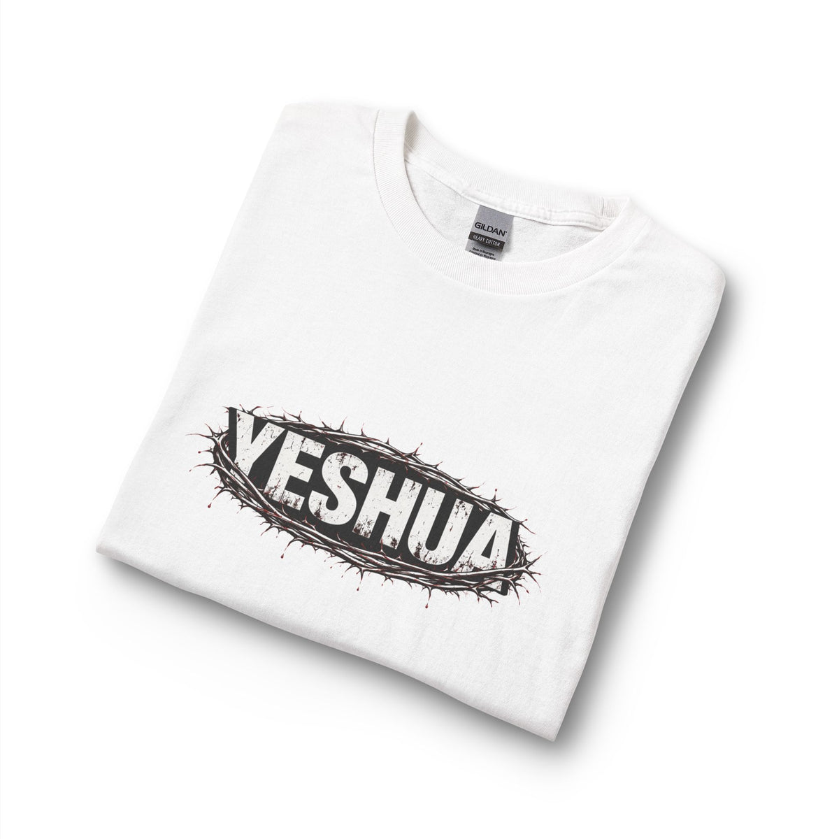 Yeshua Crown Of Thorns Christian Long Sleeve Shirt