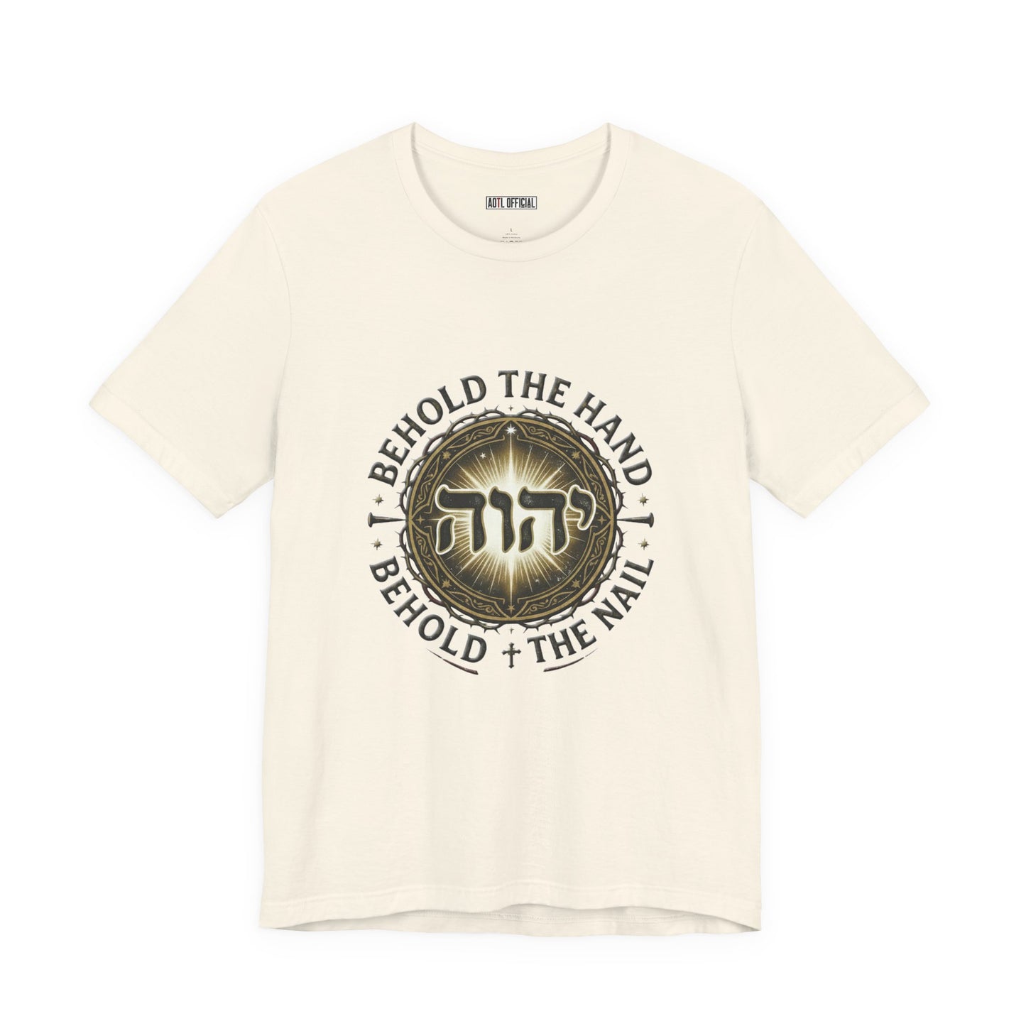 Behold The Hand, Behold The Nail Classic Unisex Short Sleeve Tee