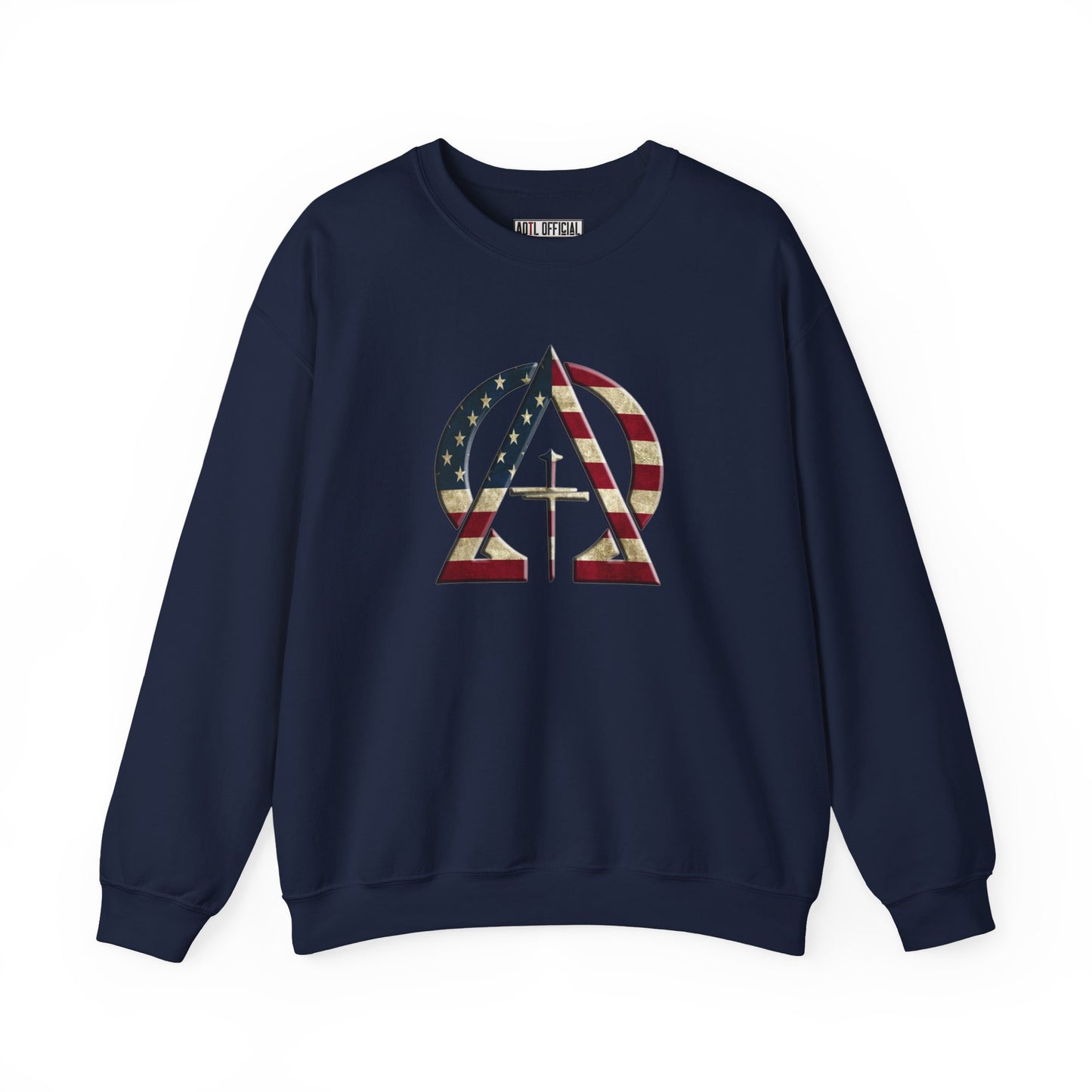 Alpha & Omega Vintage USA Unisex Heavy Blend™ Crewneck Sweatshirt
