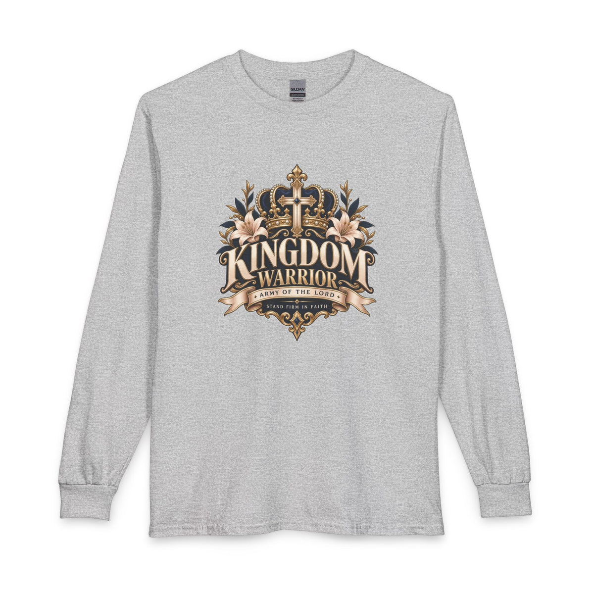 Kingdom Warrior — Army of the Lord Christian Long Sleeve Shirt