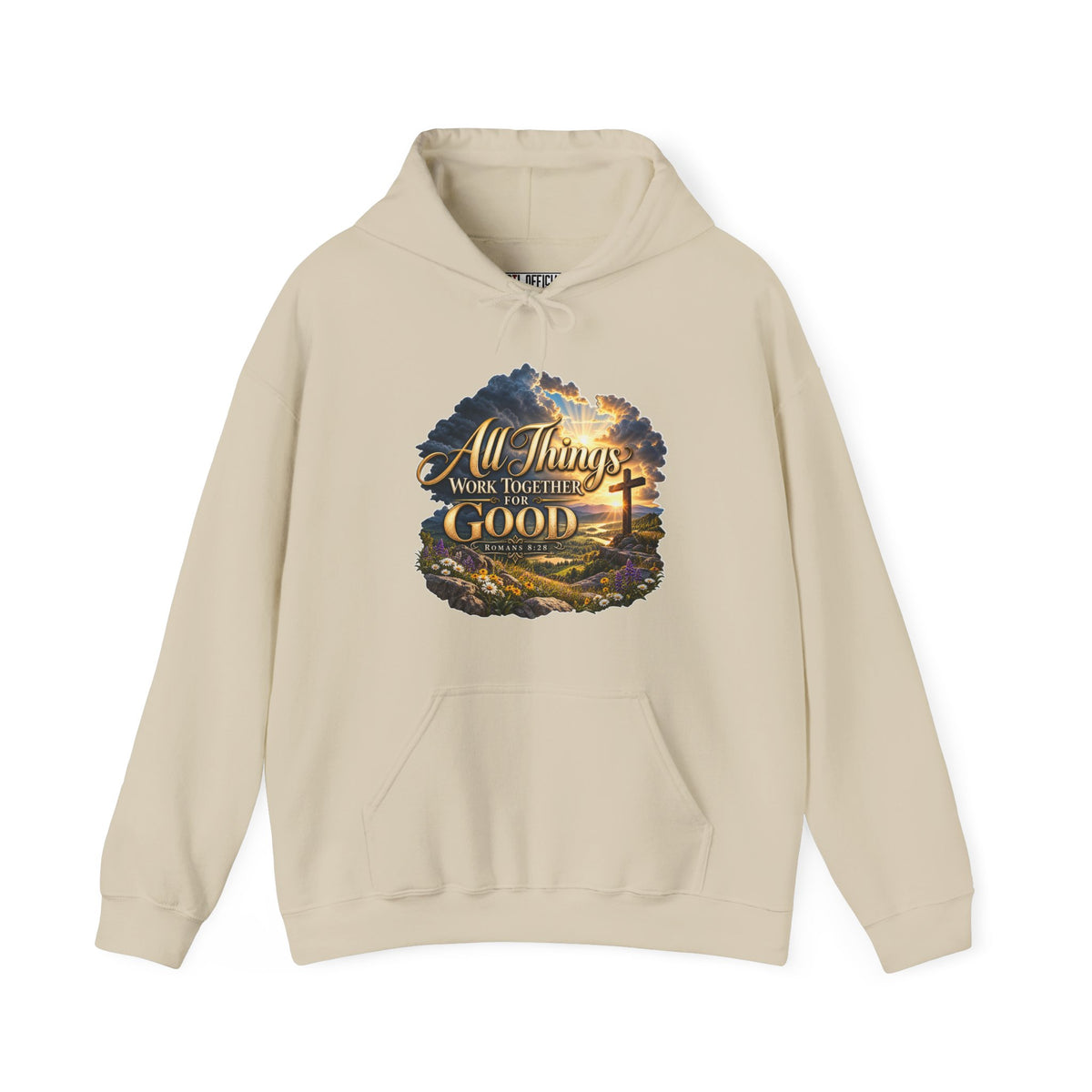 All Things Work Together for Good – Romans 8:28 Christian Hoodie