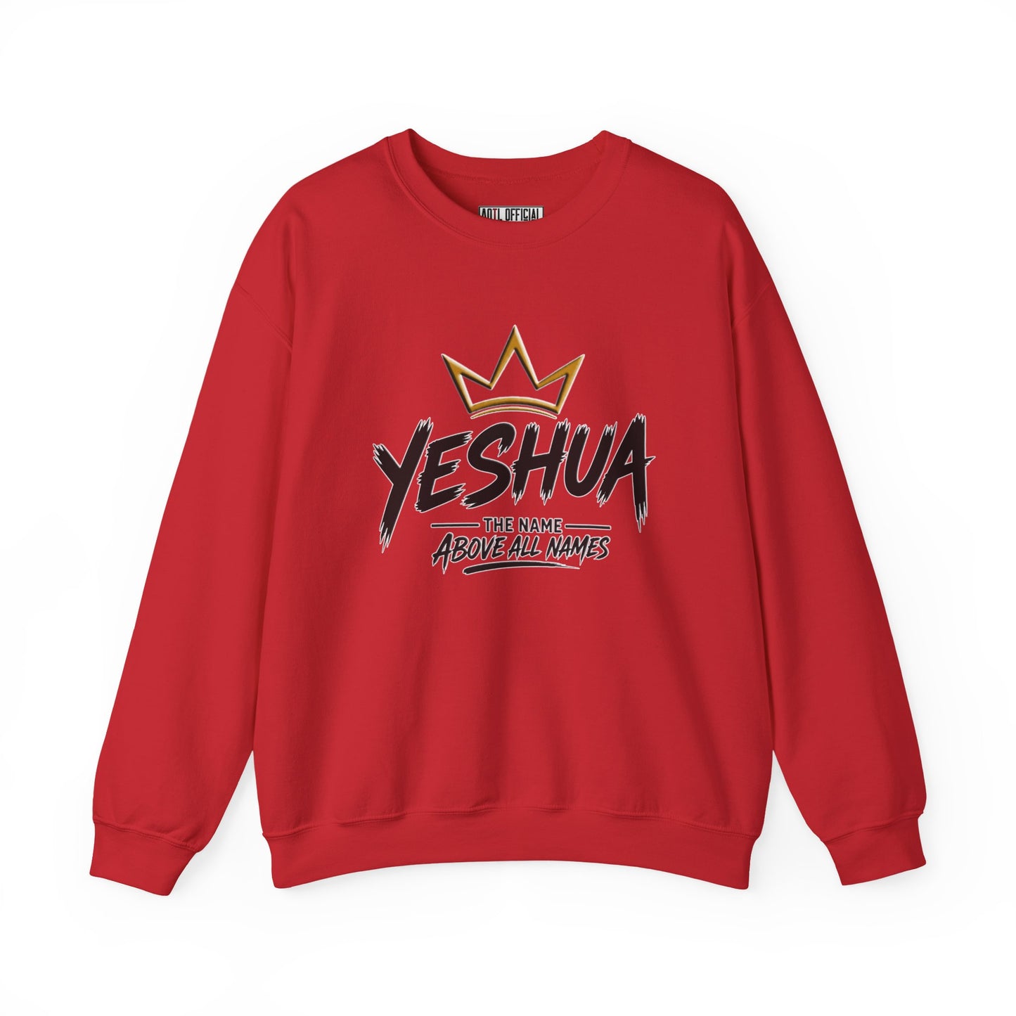 Yeshua, The Name Above All Names Christian Sweatshirt