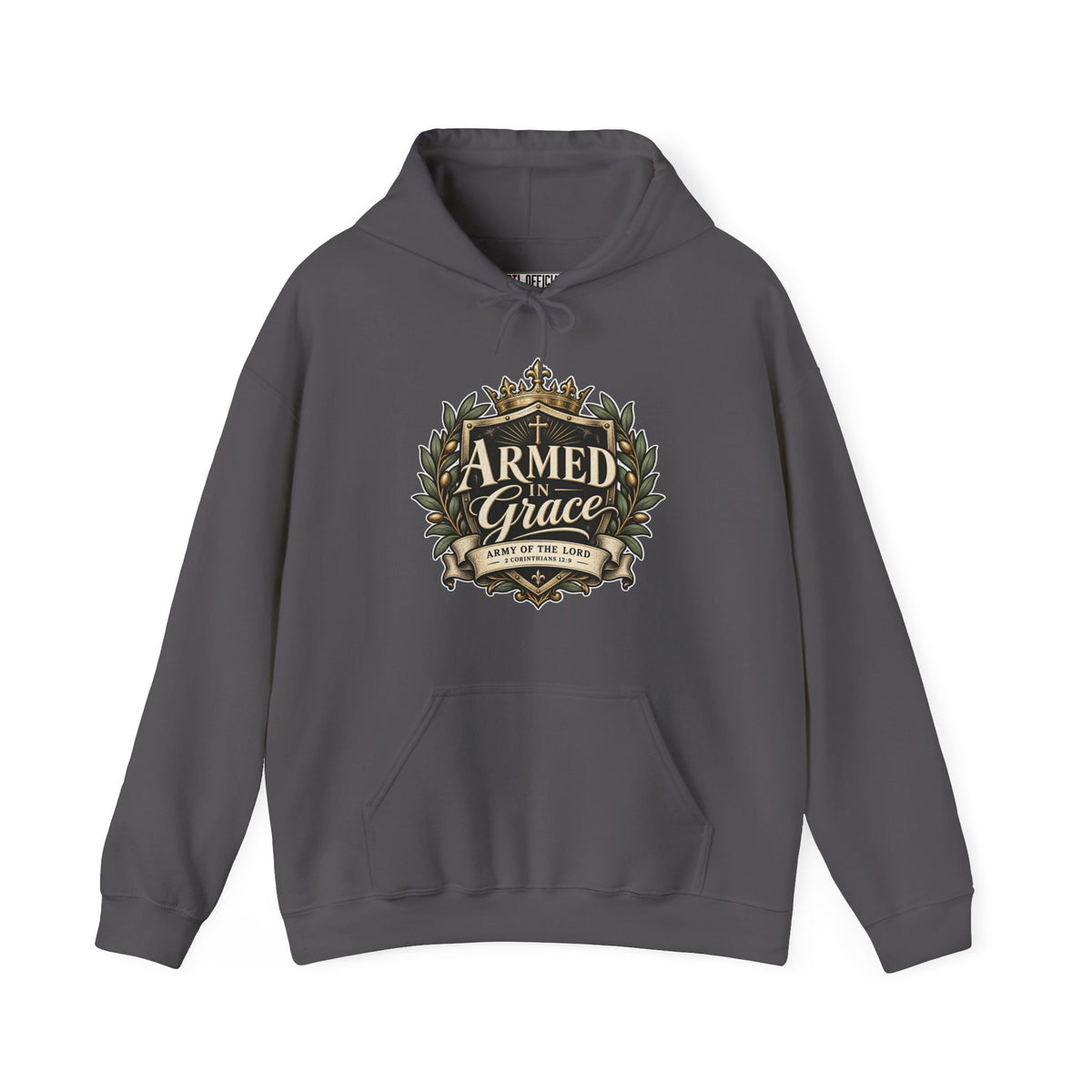 Army of the Lord — Armed in Grace Christian Hoodie