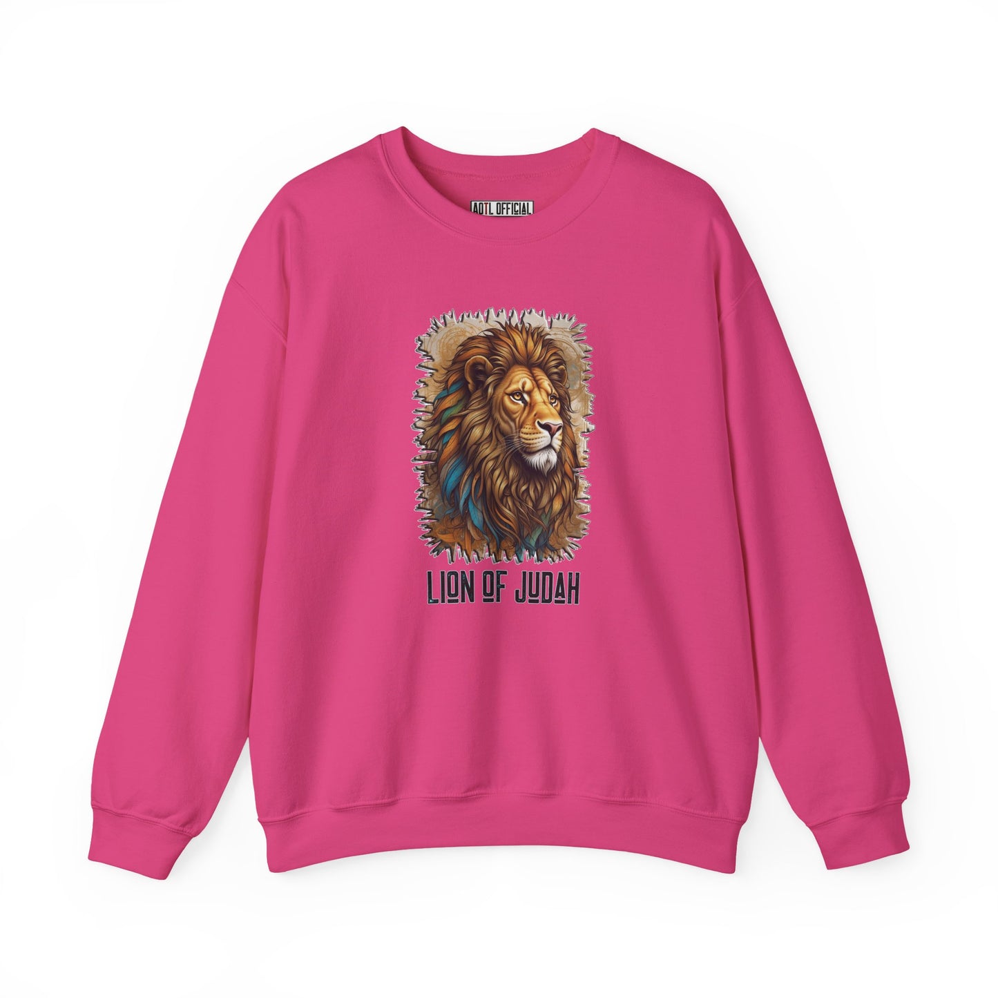 Divine King  Lion of Judah  Unisex Heavy Blend™ Crewneck Sweatshirt