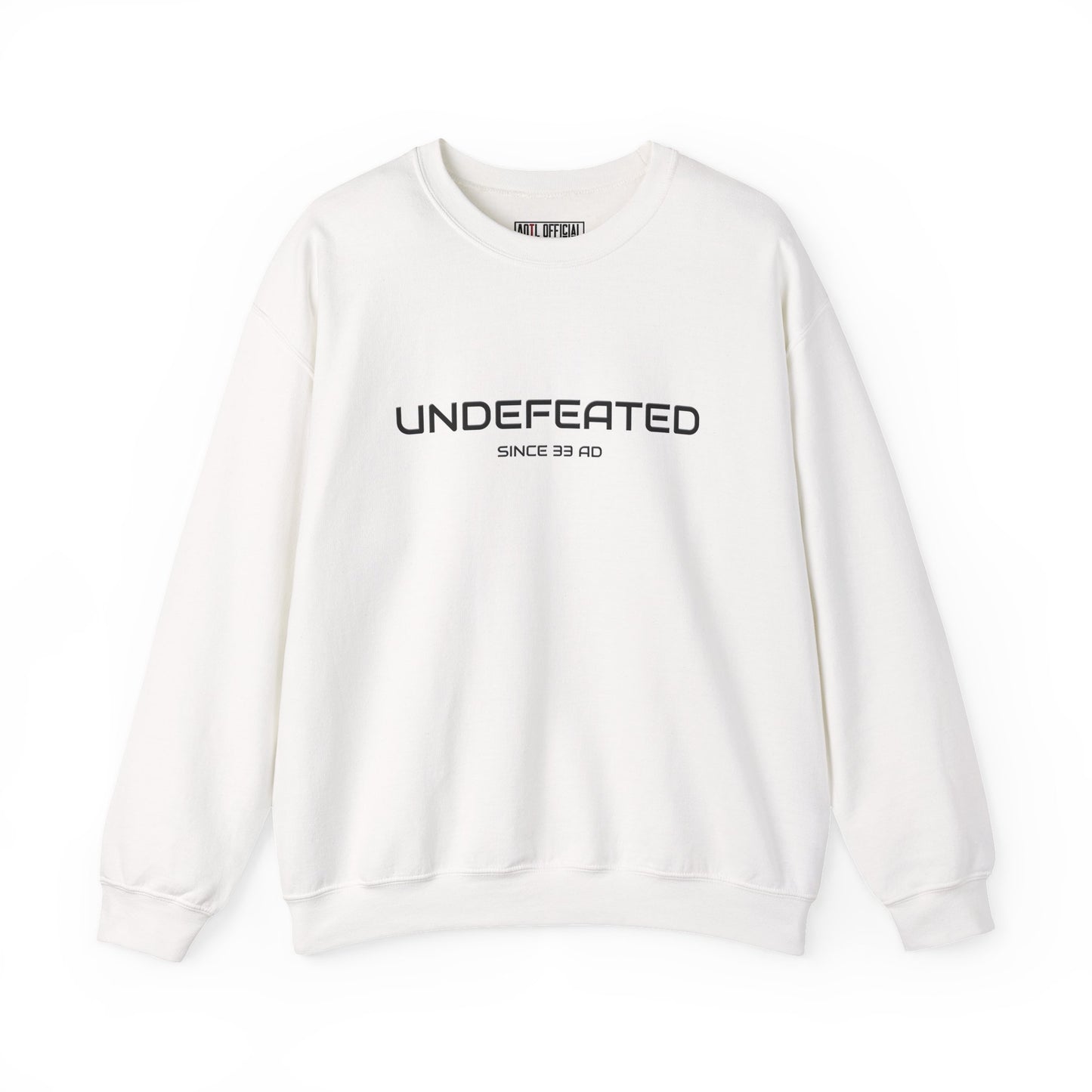 Undefeated Since 33 AD Christian Sweatshirt